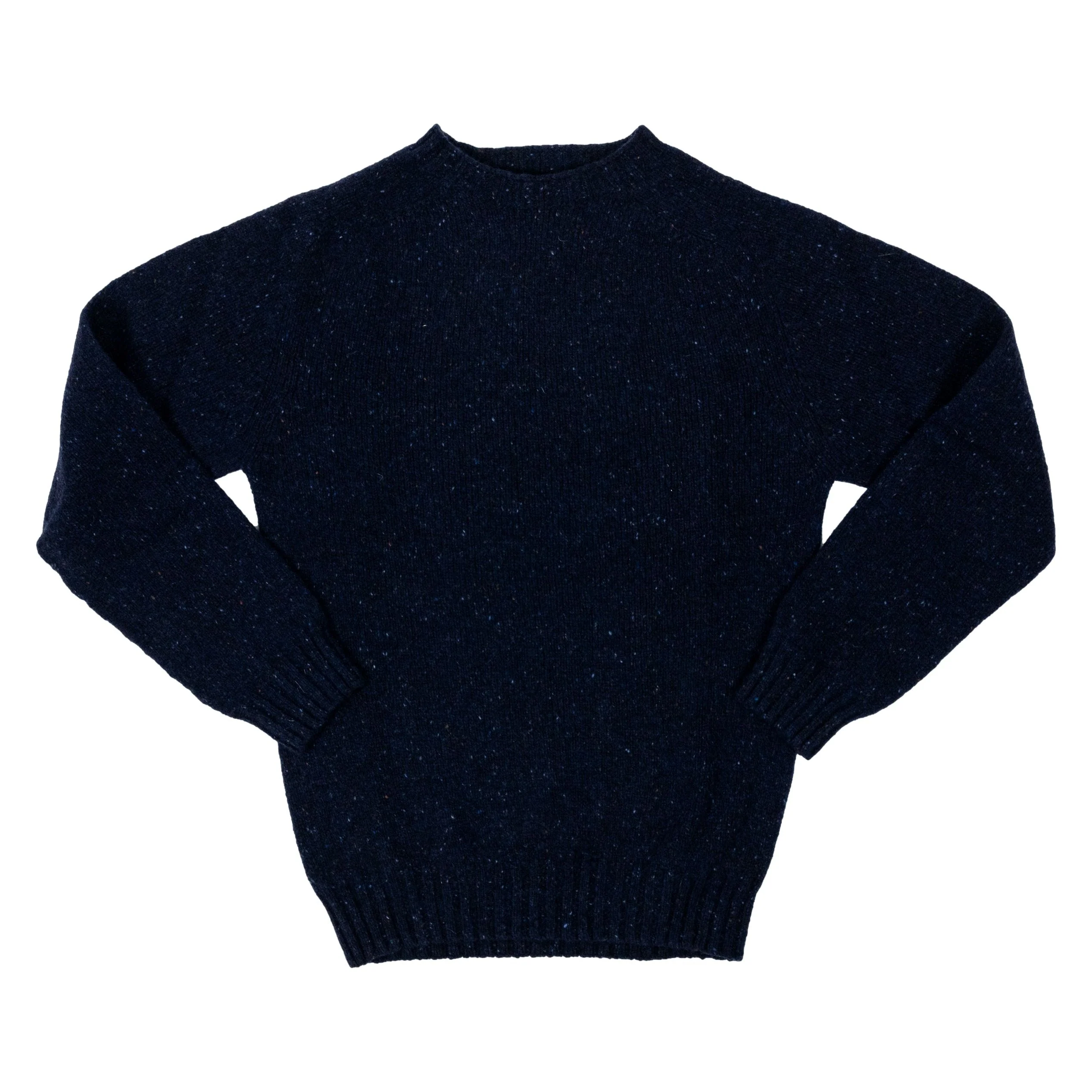 100% Wool Donegal Crew Neck Sweater - Image 2
