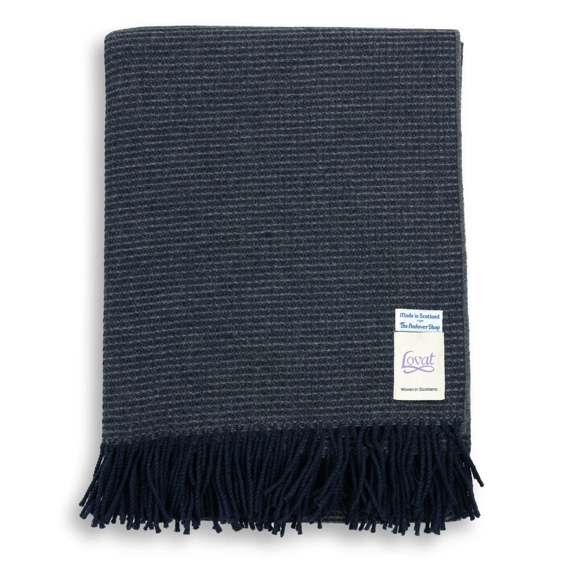 100% Wool Honeycomb Blanket - Image 3