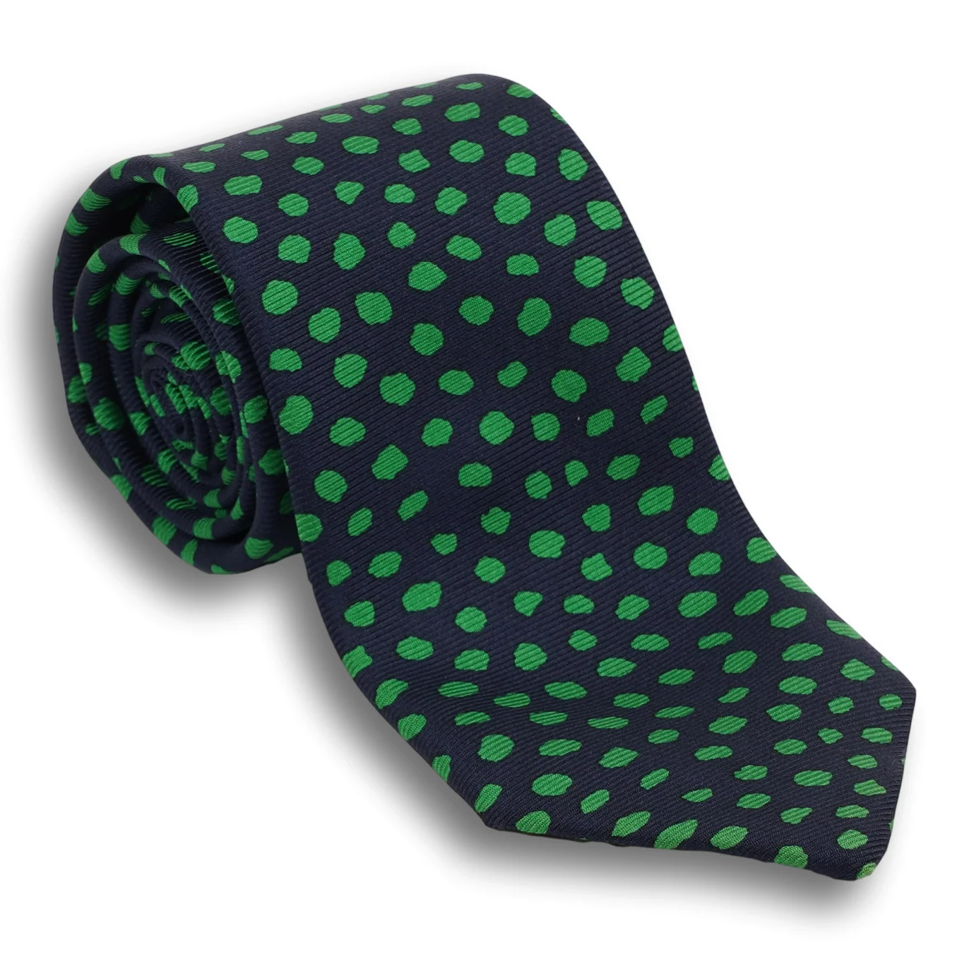 Abstract Dots Silk Tie - Image 2