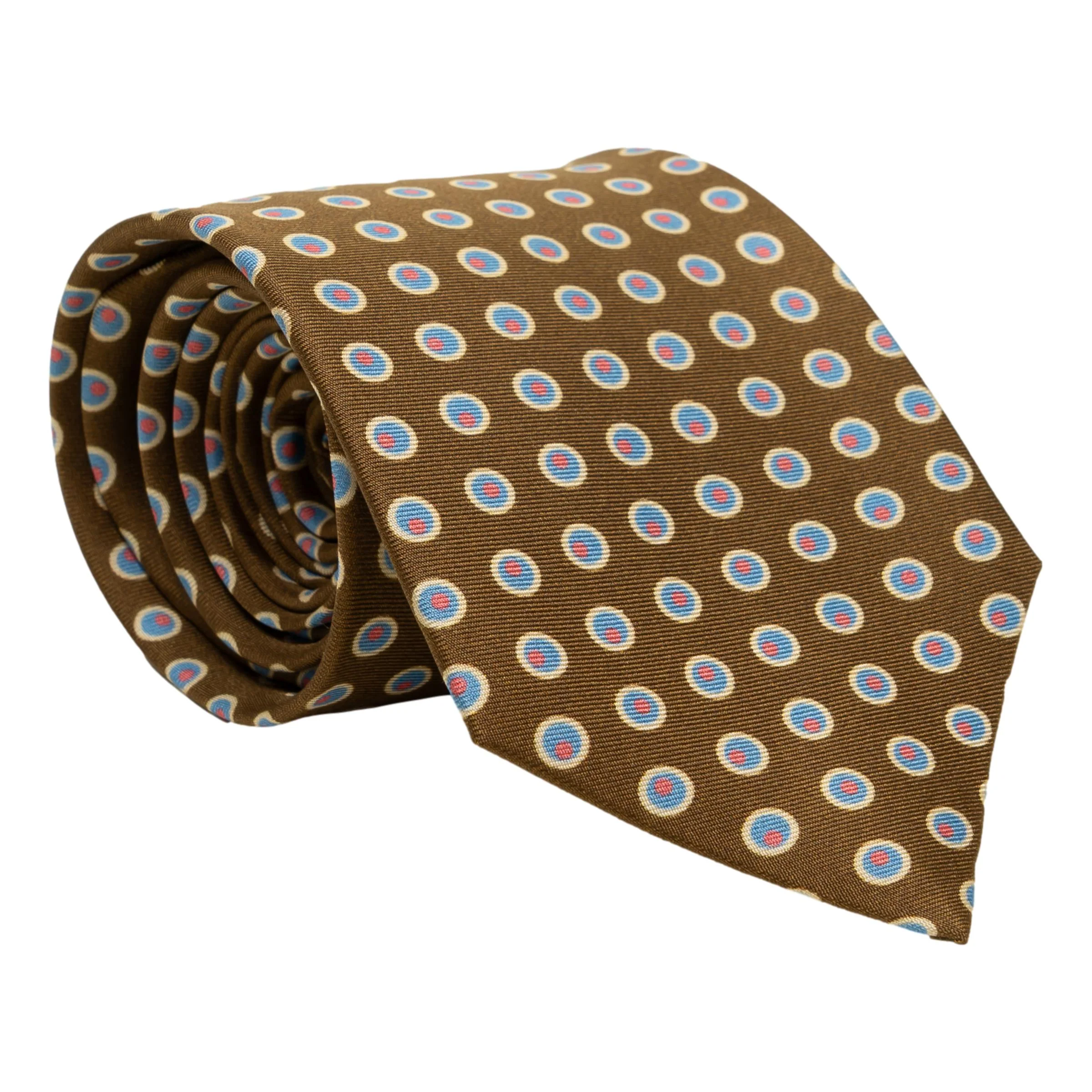 Abstract Dotted Silk Tie - Image 2