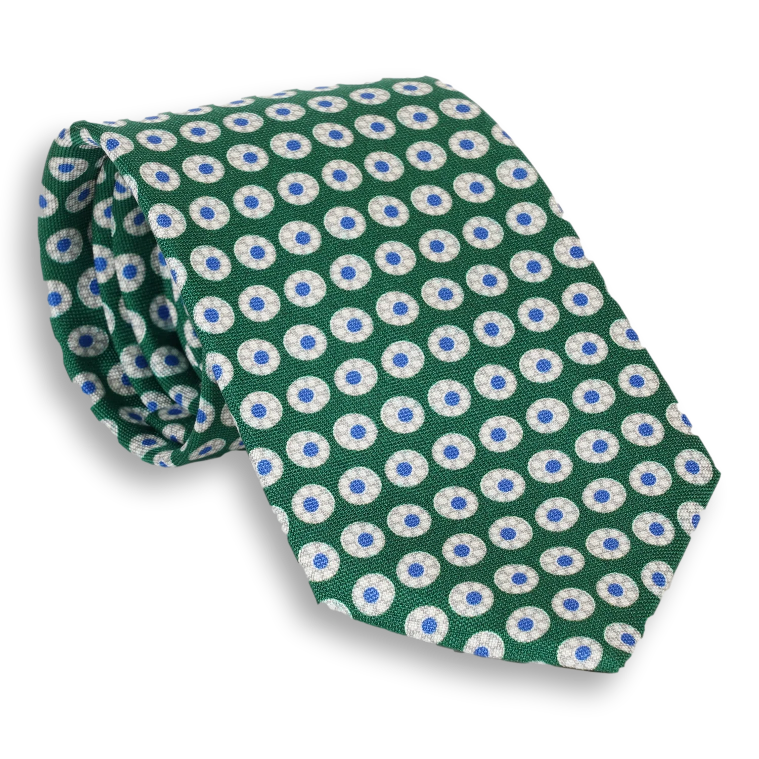 Abstract Flowers Neat Silk Tie - Image 4