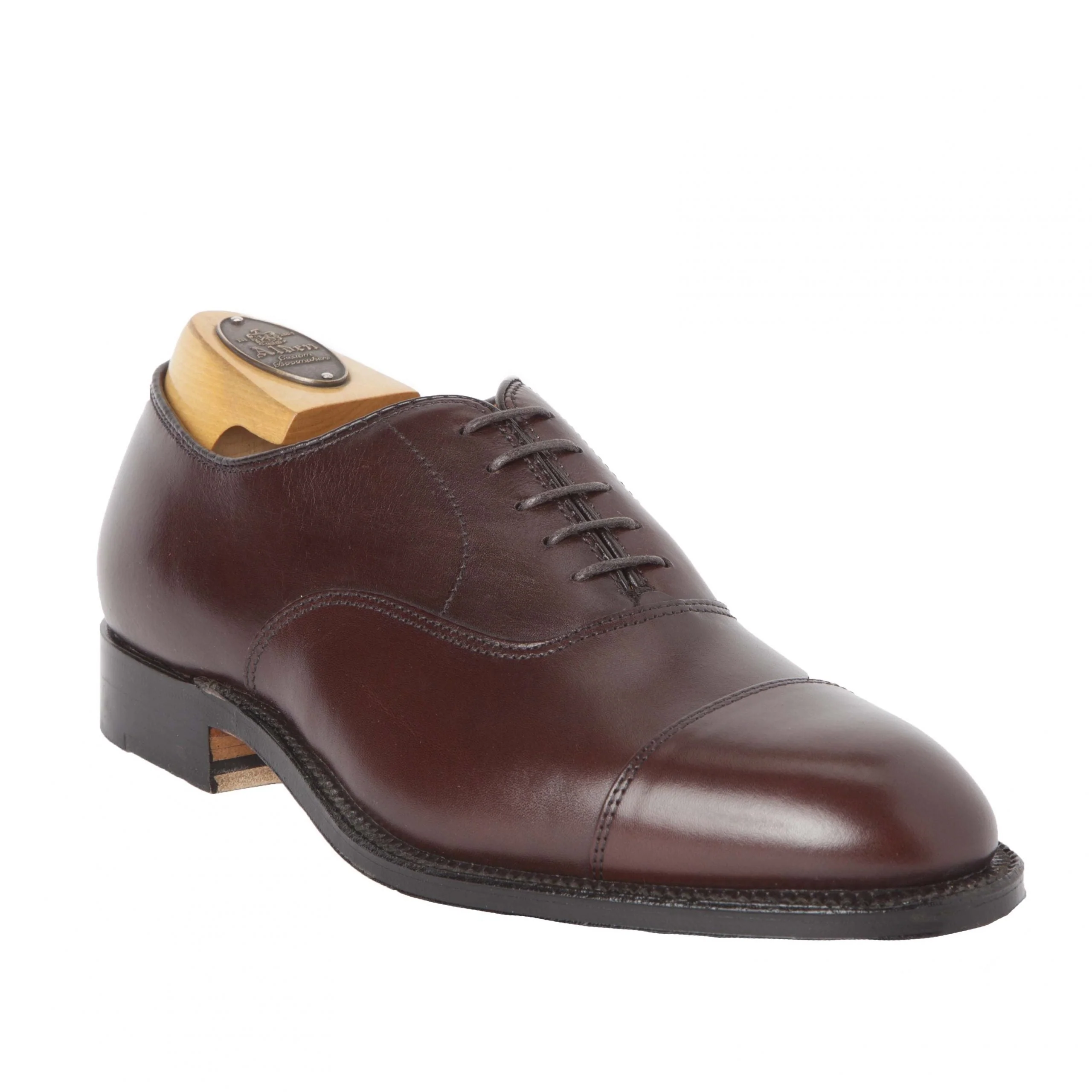 Alden 920 Cap Toe Bal Brown Calfskin