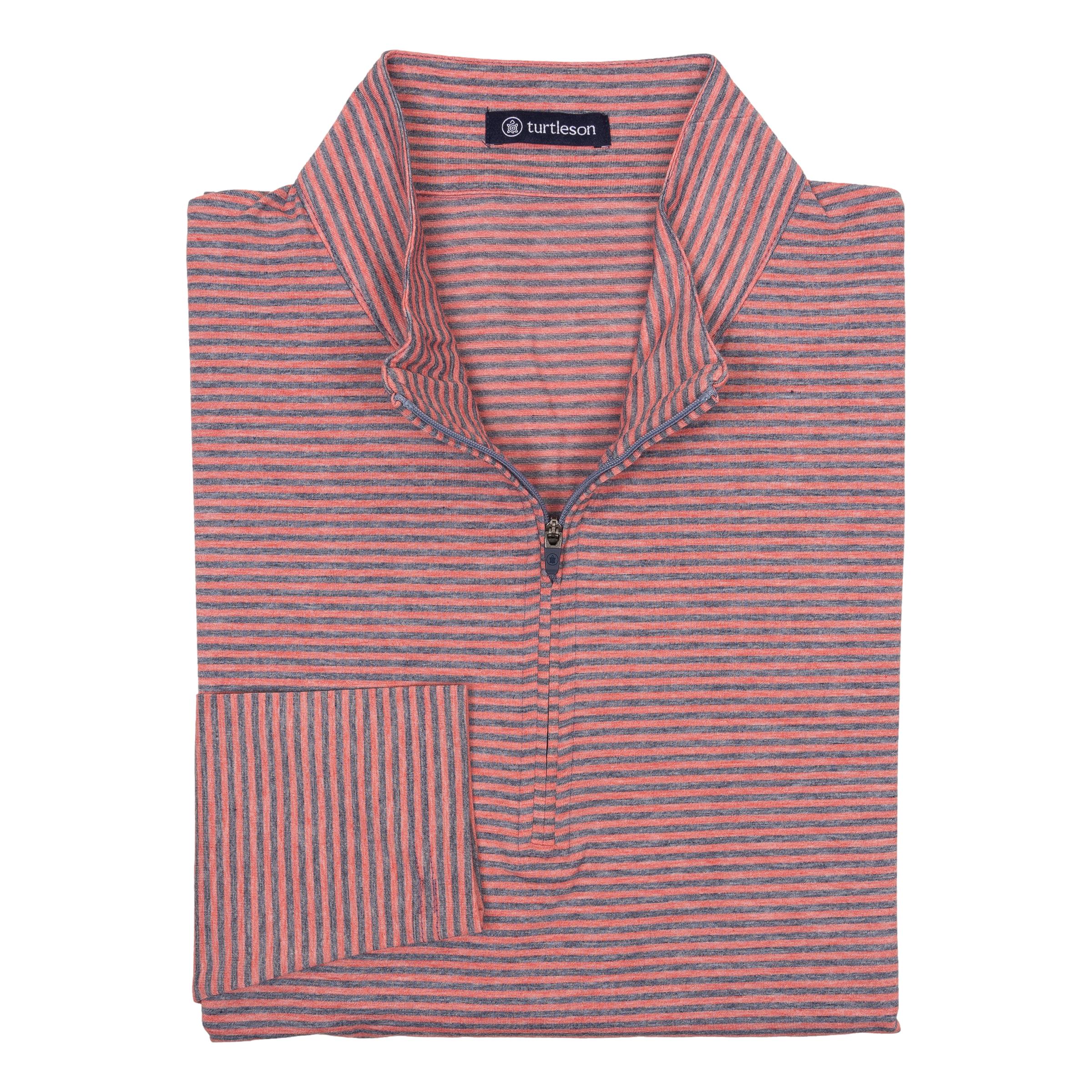 Avery Striped Quarter Zip Pullover - Image 3