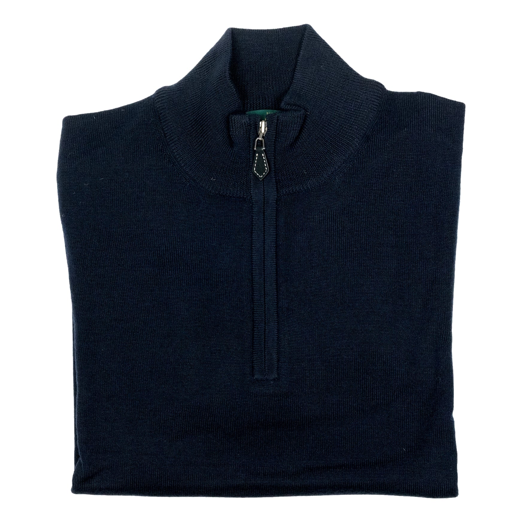 Barton Merino Wool Quarter Zip Sweater - Image 7