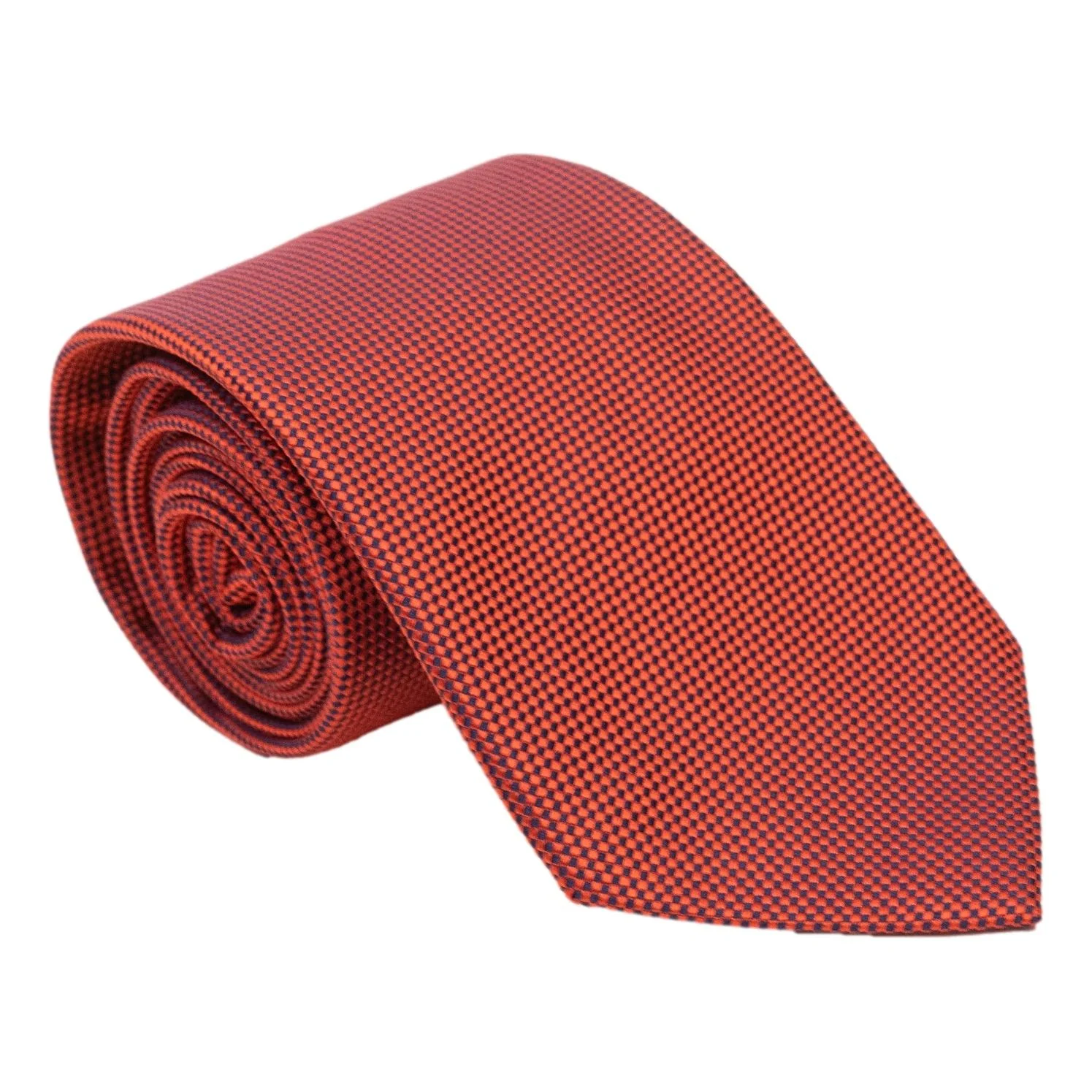 Basket Weave Iridescent Silk Tie - Image 5