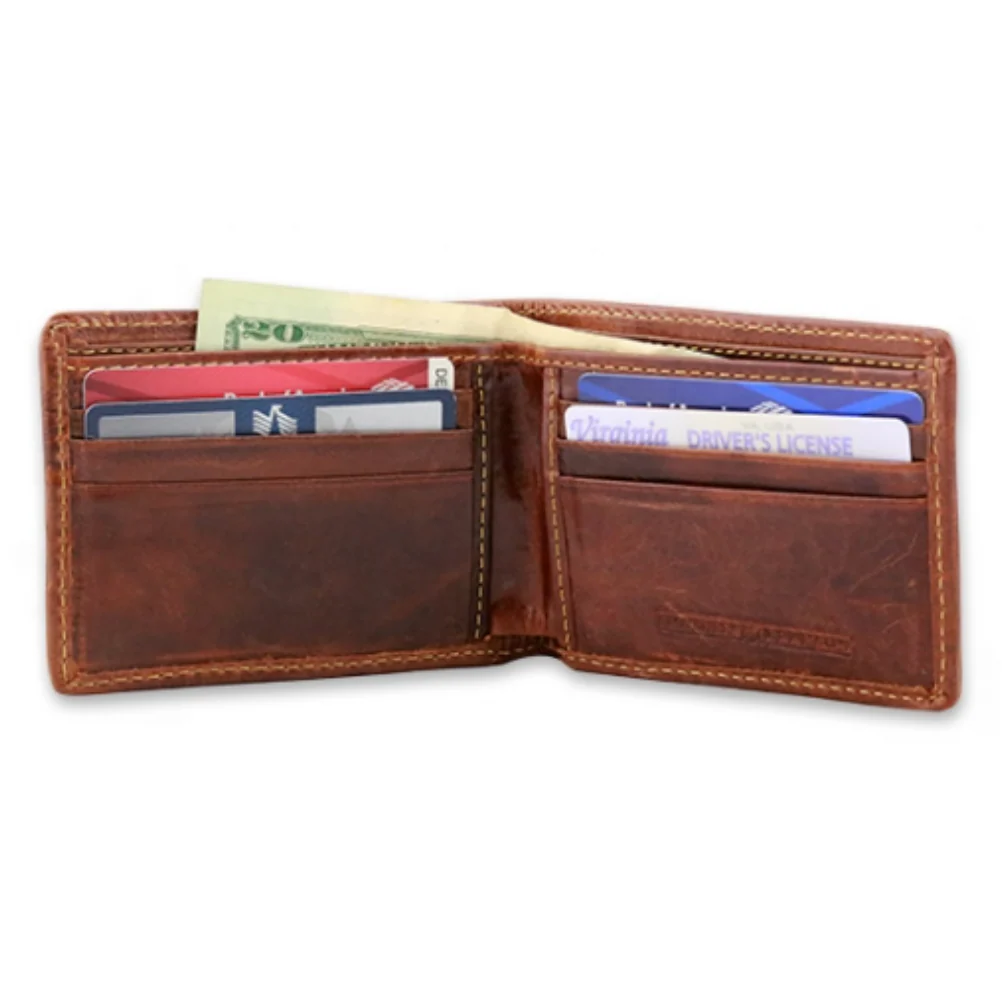 Black Lab Needlepoint Bi-Fold Wallet - Image 3