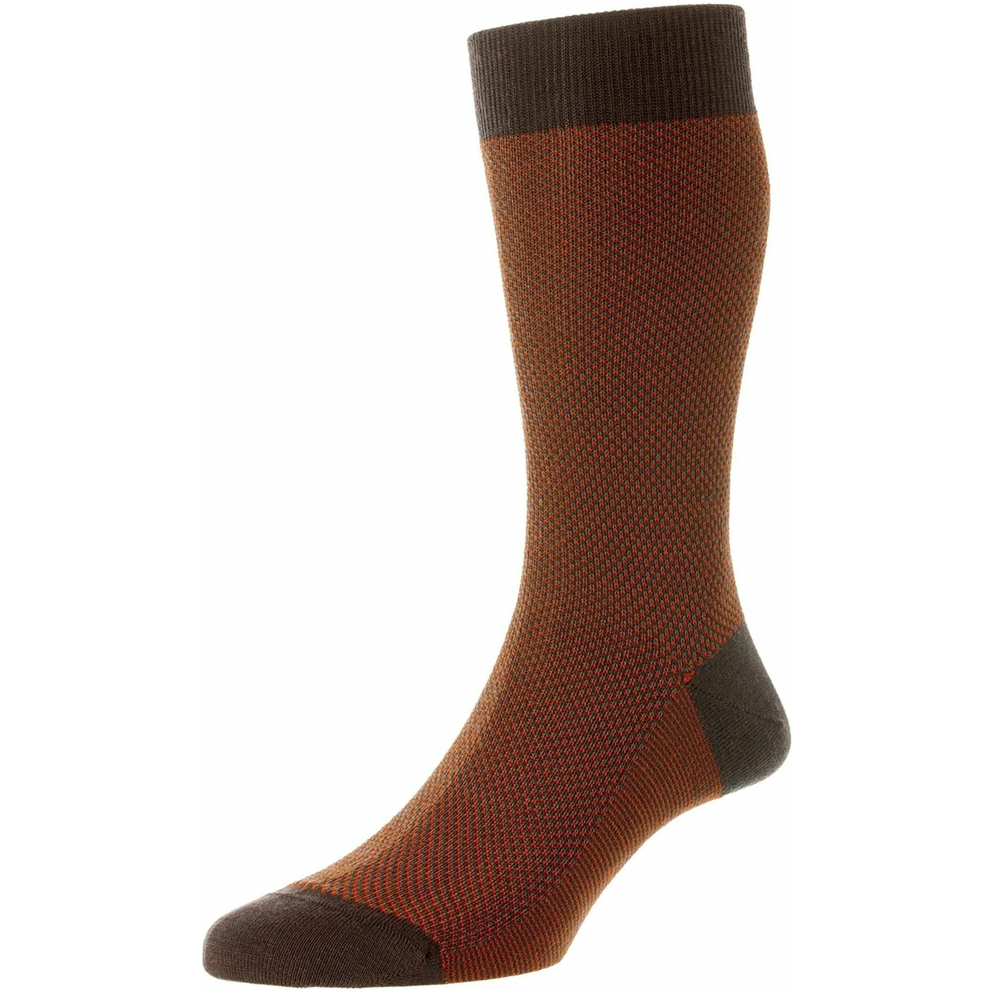 Blenheim 3-Color Birdseye Merino Wool Socks - Image 2