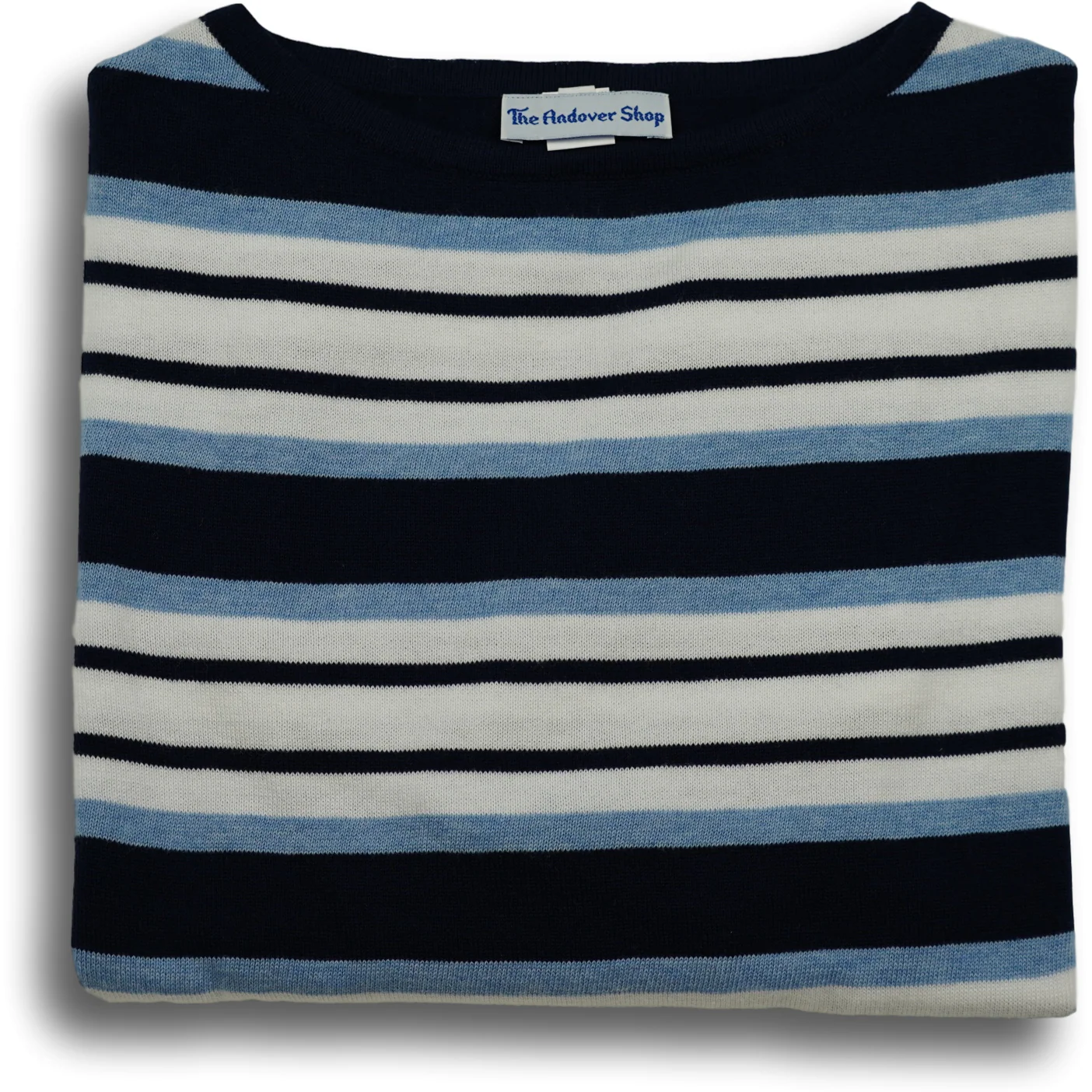 Boatneck Three Color Sweater - Image 3
