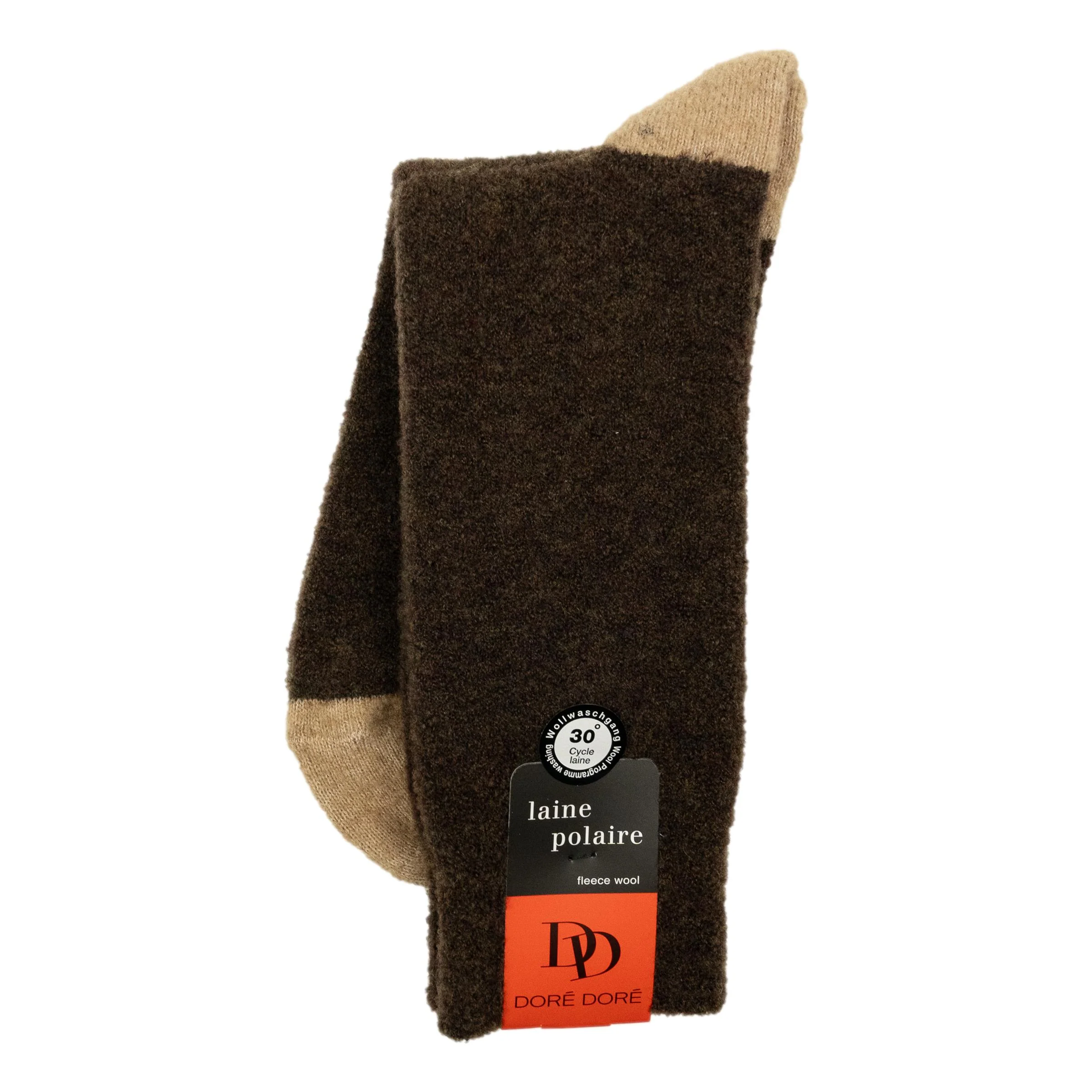 Bouclé Fleece Wool Socks - Image 2