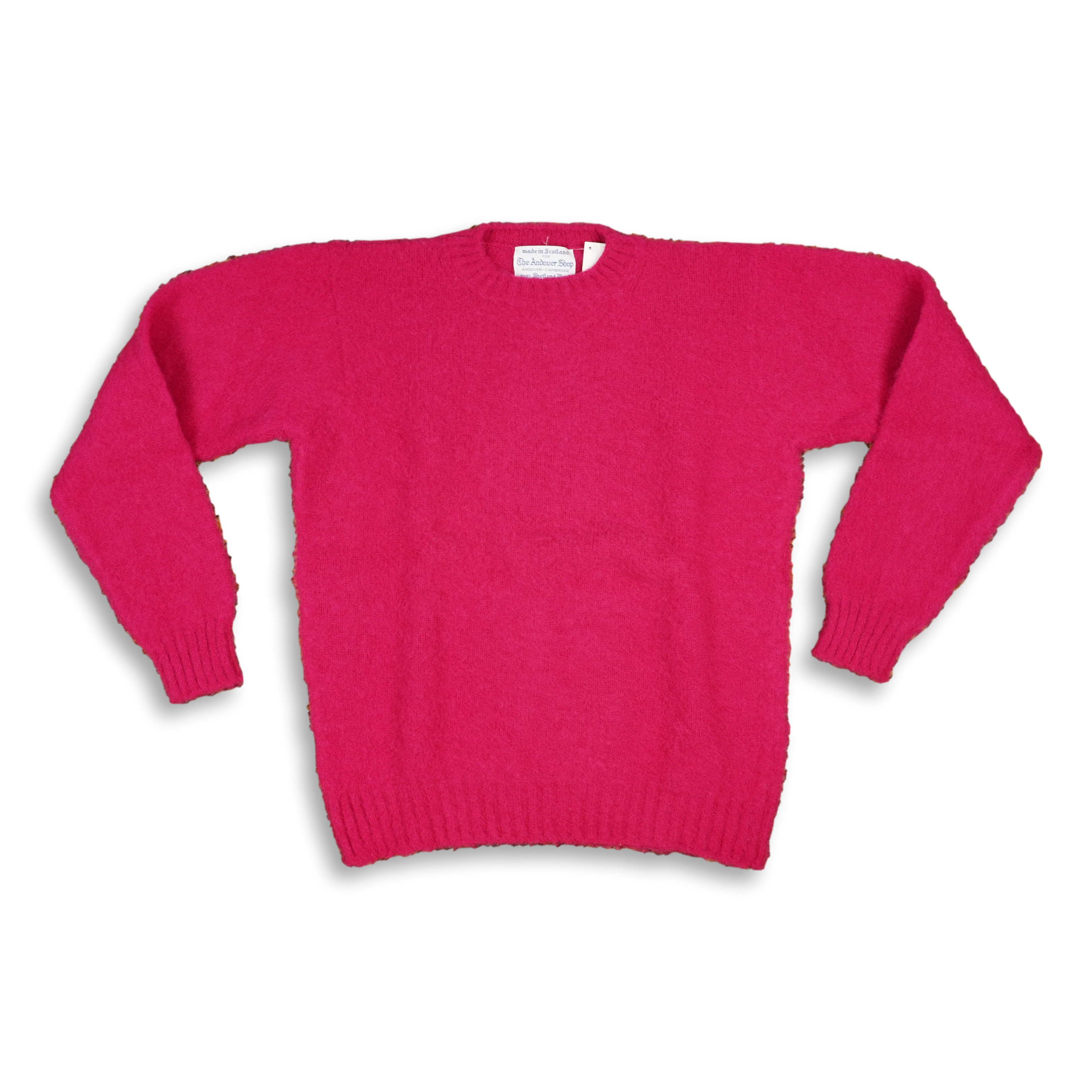Ladies Brushed Shetland Crew Neck Sweater - Image 5
