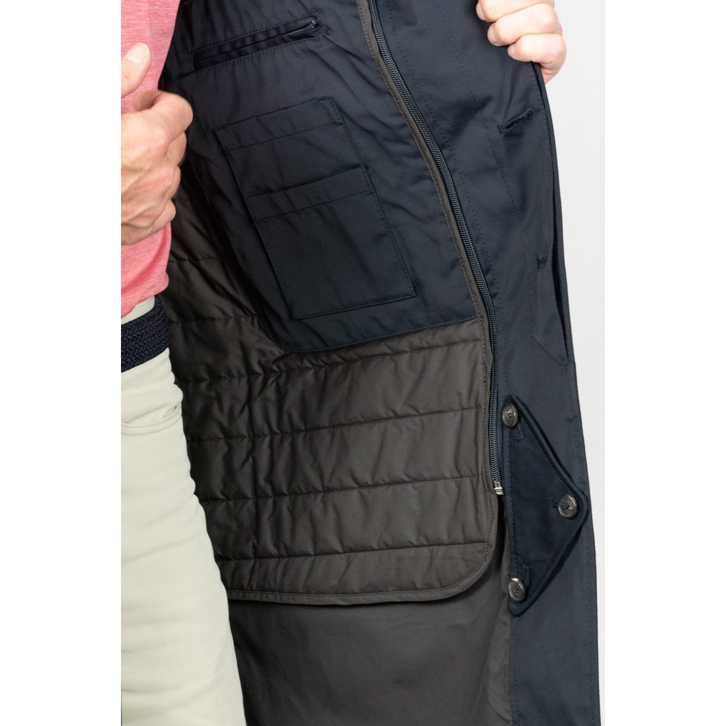 Capalbio Tec Twill Canvas Coat - Image 3