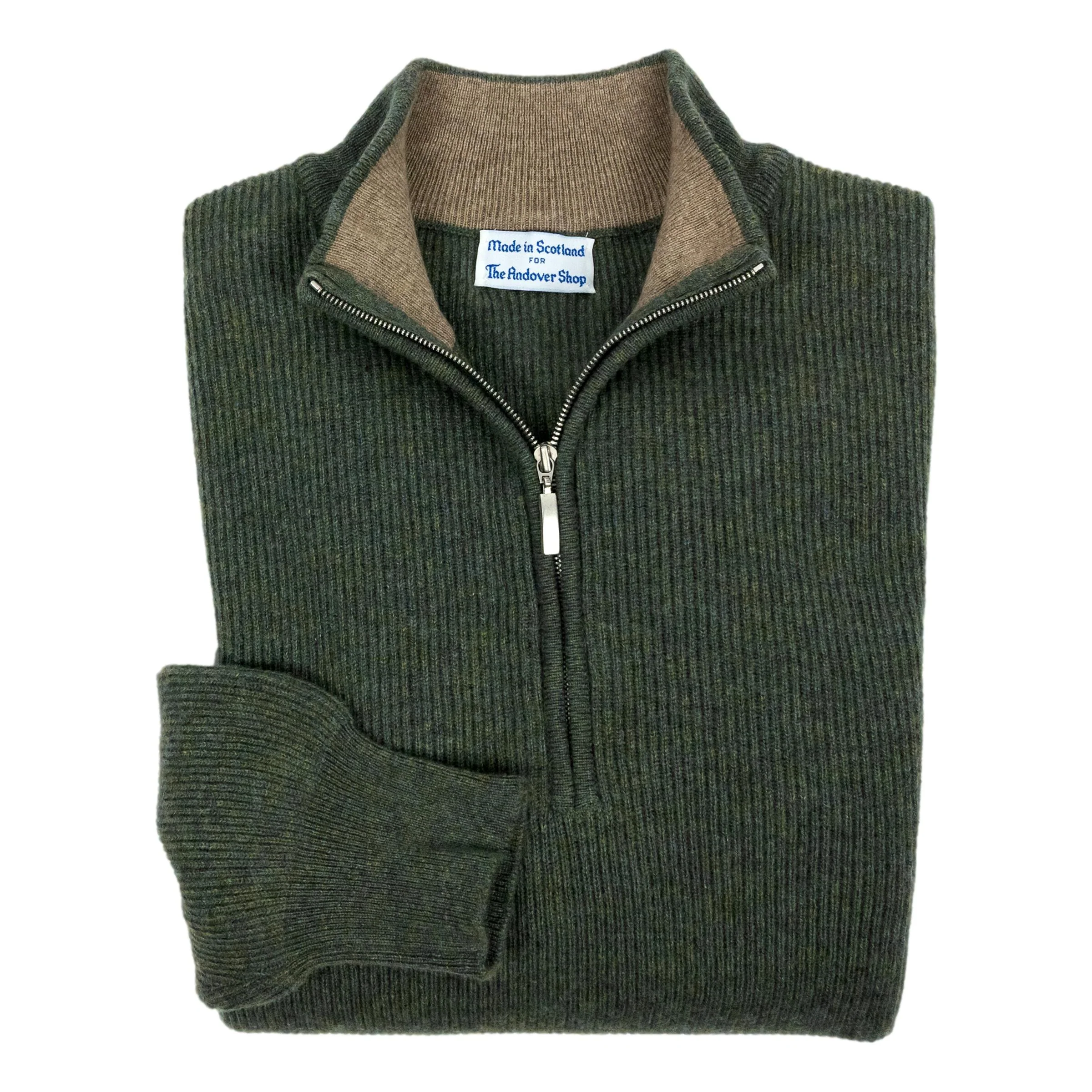 Cashmere Kirton Quarter Zip Sweater - Image 4