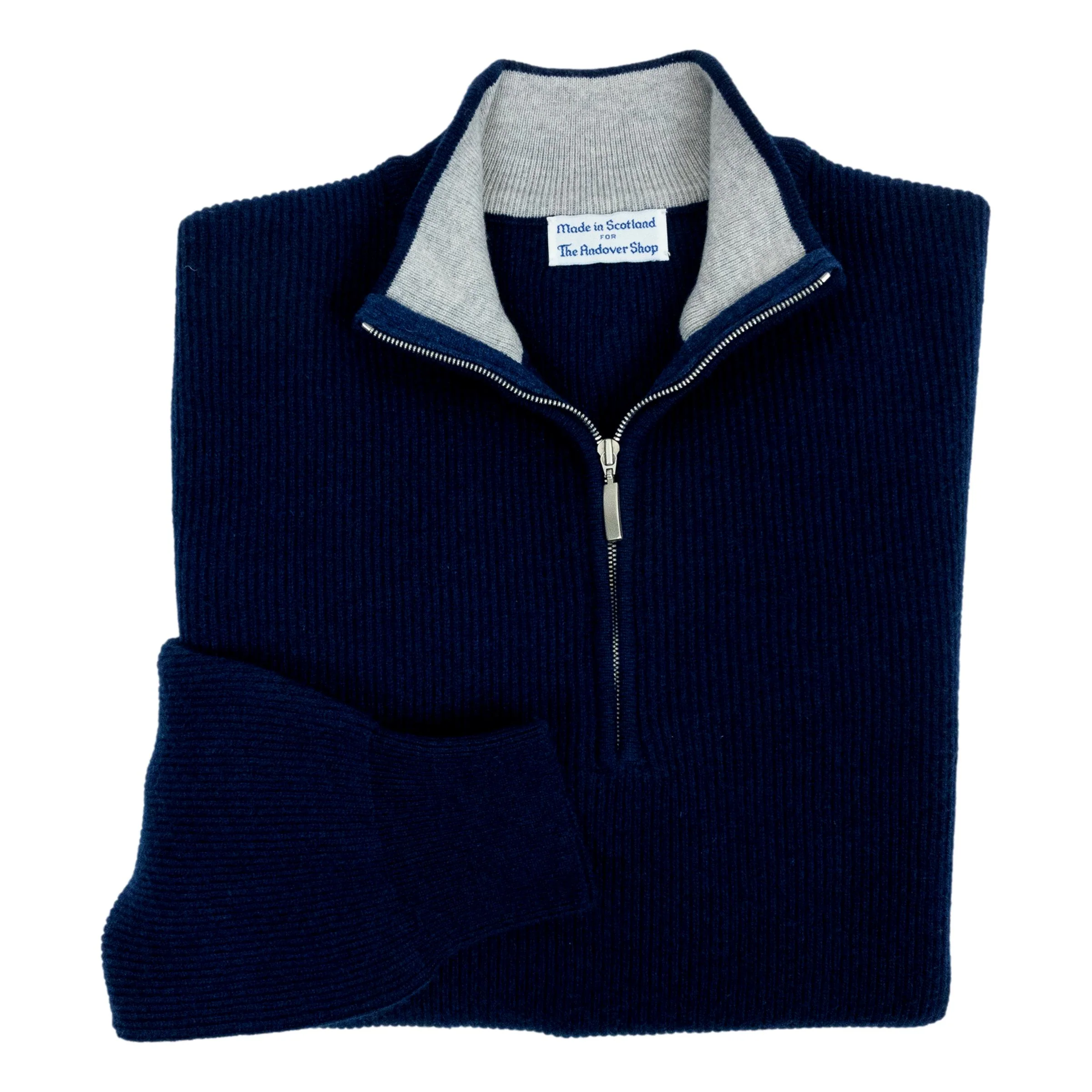 Cashmere Kirton Quarter Zip Sweater - Image 6
