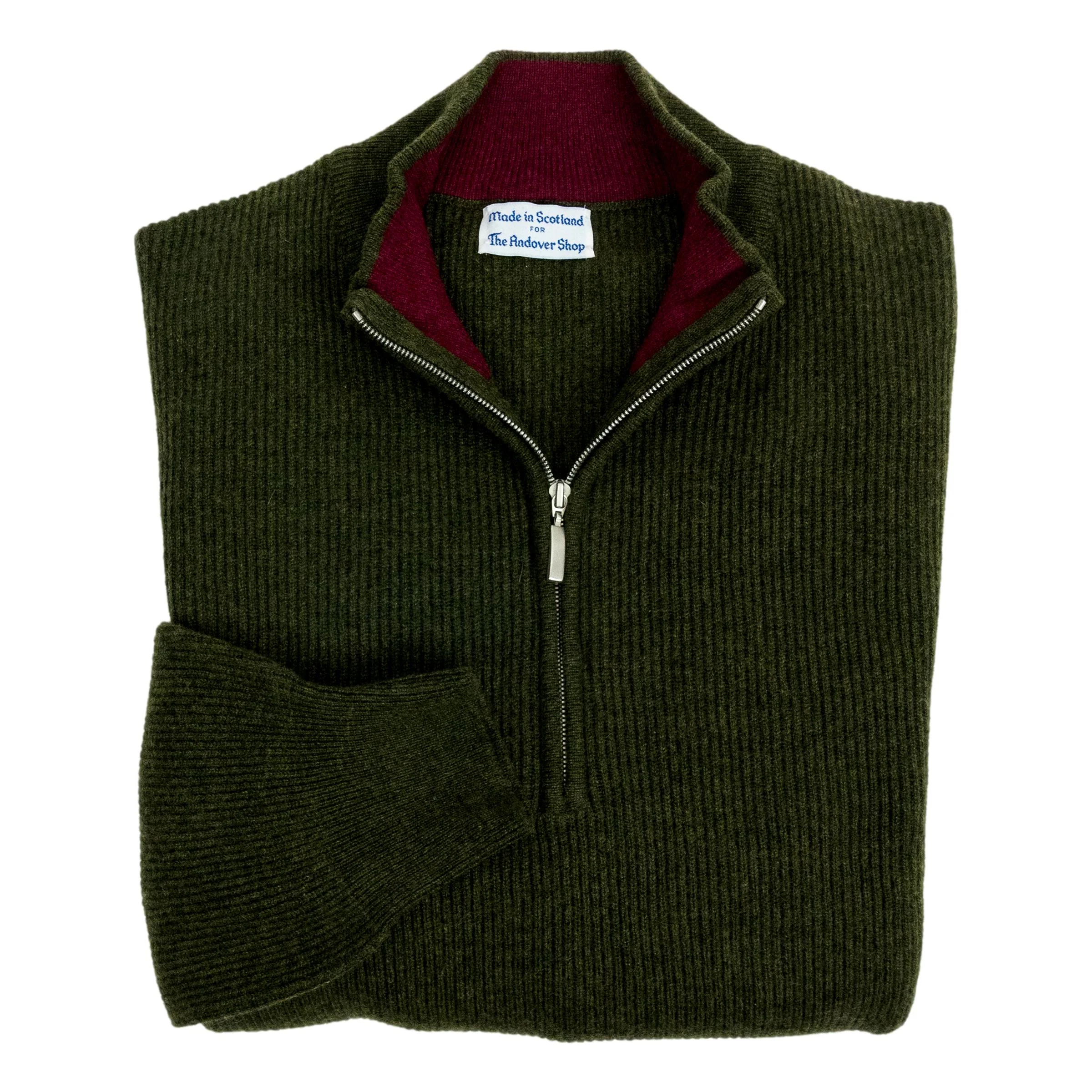 Cashmere Kirton Quarter Zip Sweater - Image 7