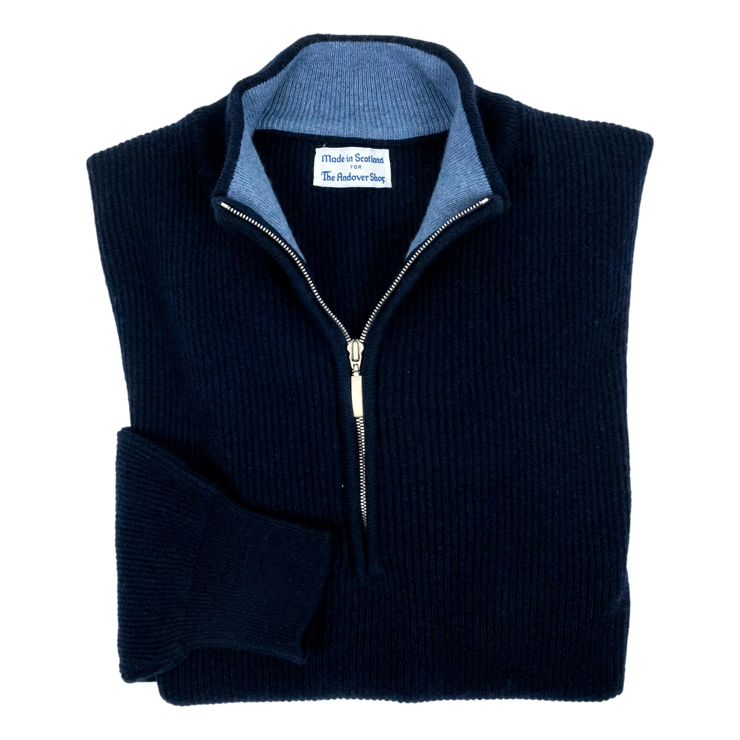 Cashmere Kirton Quarter Zip Sweater - Image 8