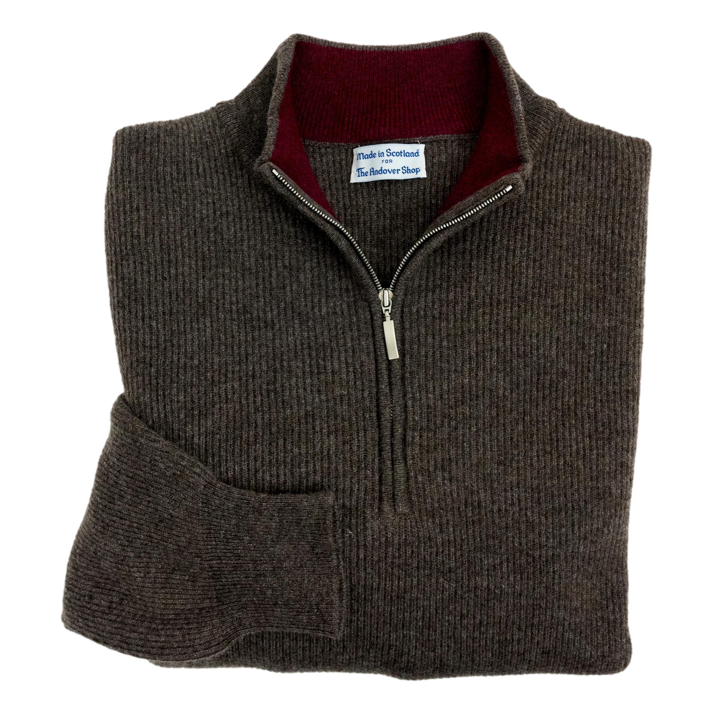 Cashmere Kirton Quarter Zip Sweater - Image 9