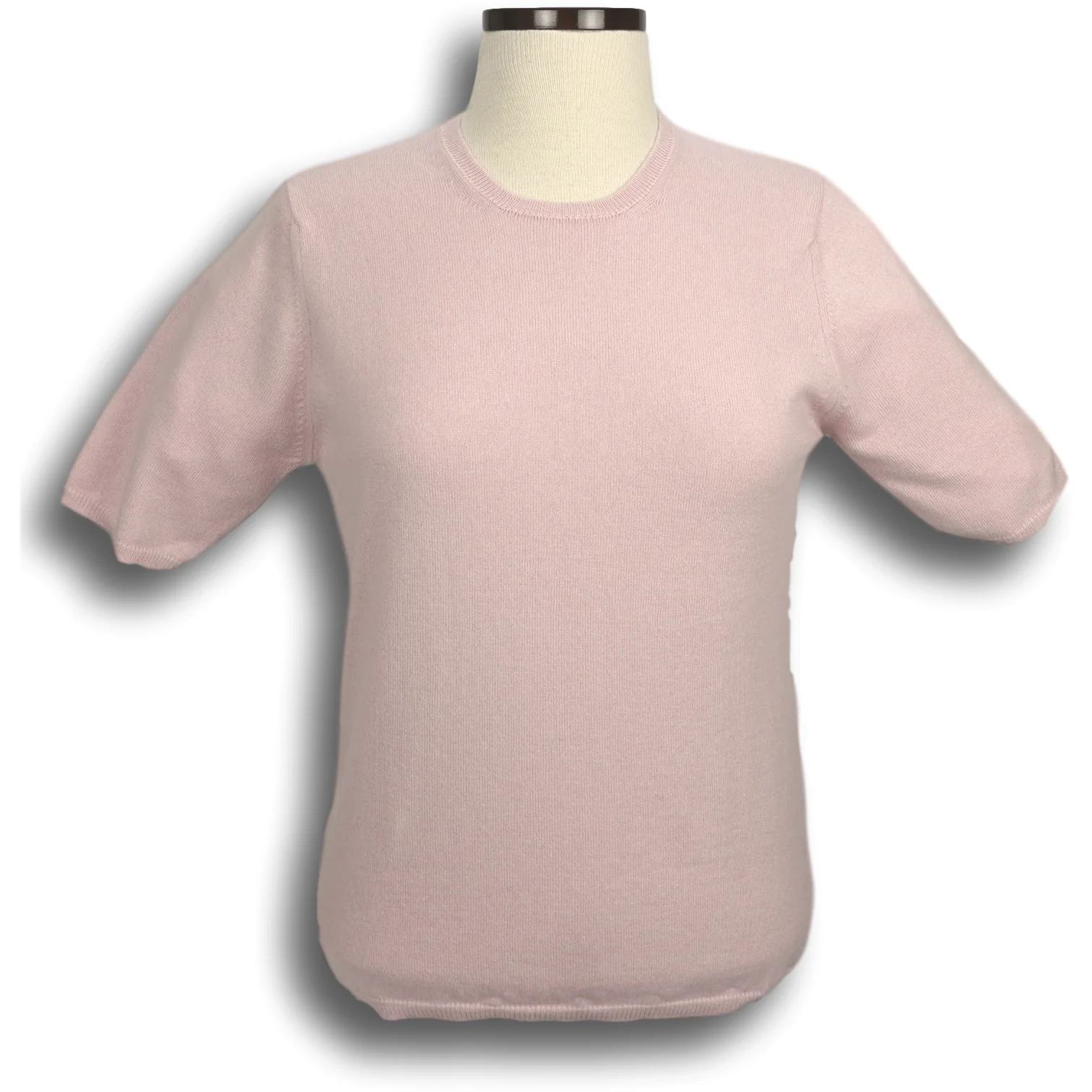 Cashmere Short Sleeve Crewneck Sweater - Image 3
