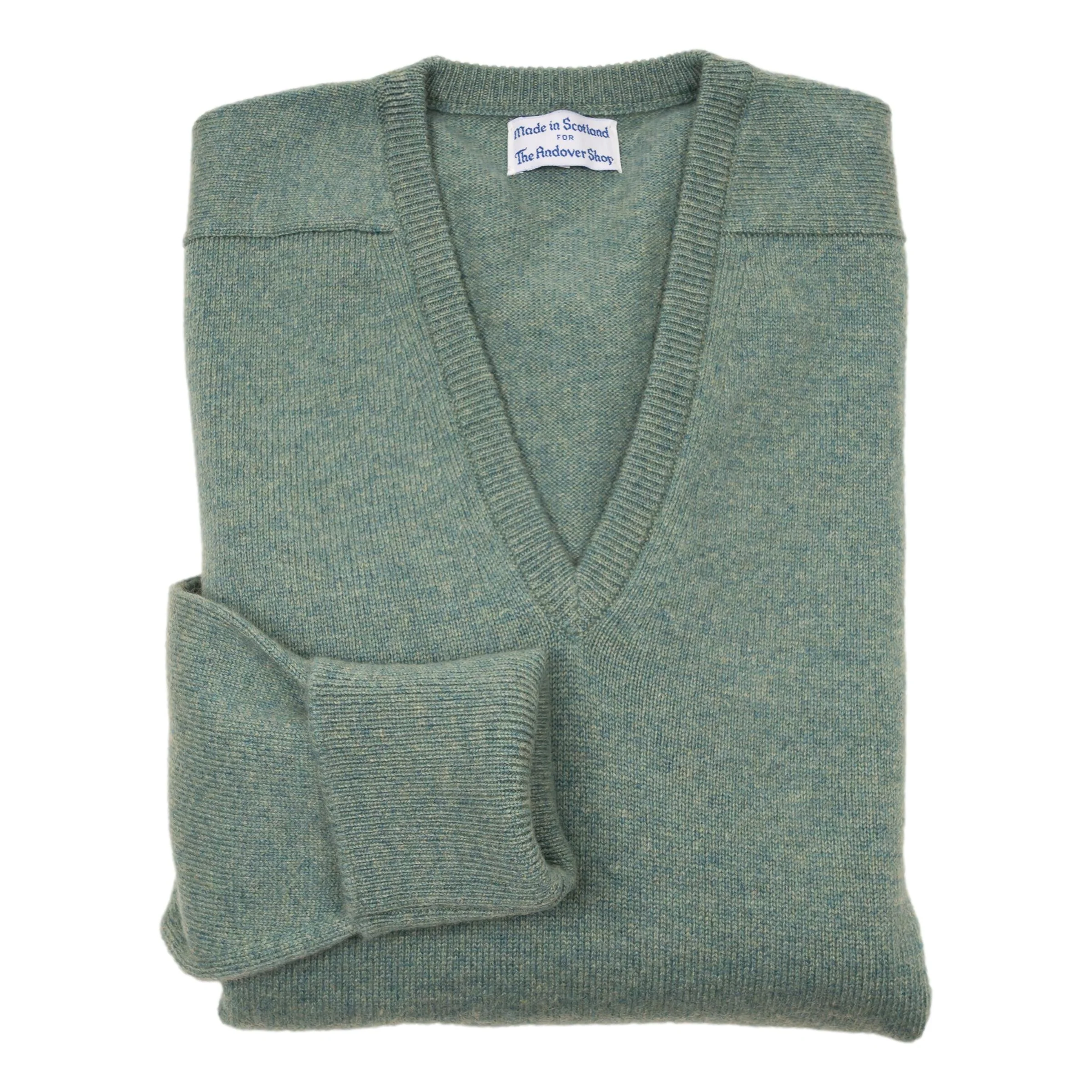 Cashmere V-Neck Sweater - Image 10