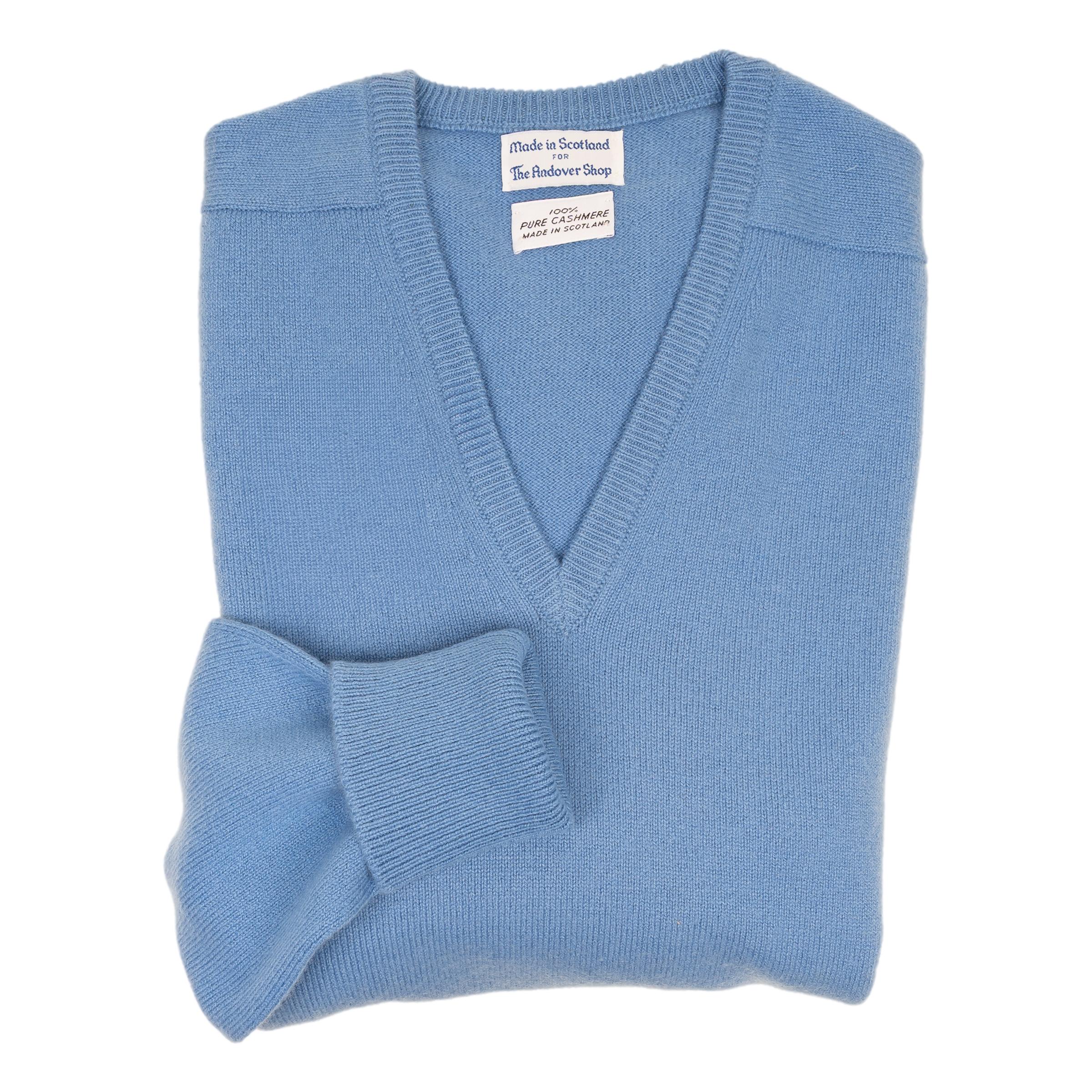 Cashmere V-Neck Sweater - Image 5