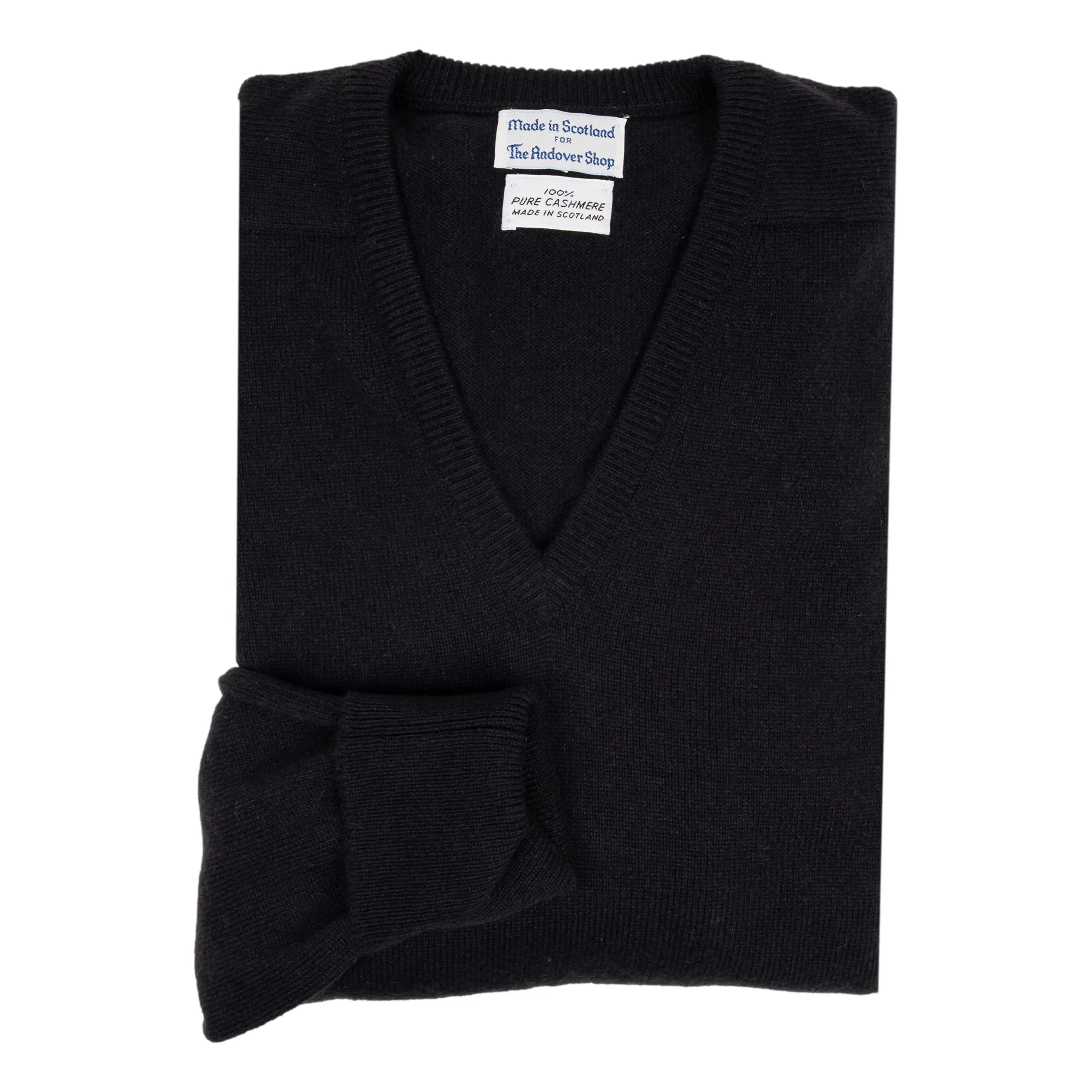 Cashmere V-Neck Sweater - Image 6