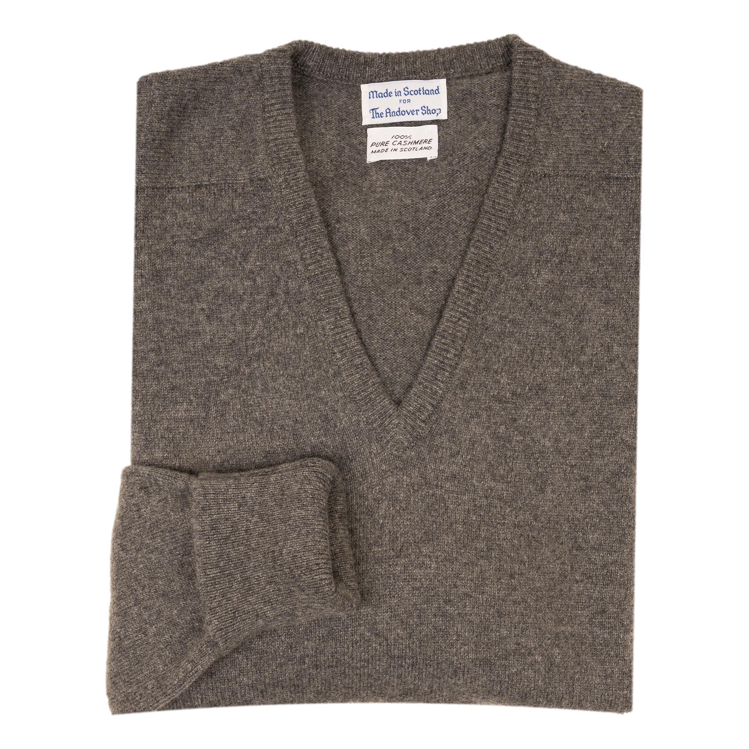 Cashmere V-Neck Sweater - Image 7