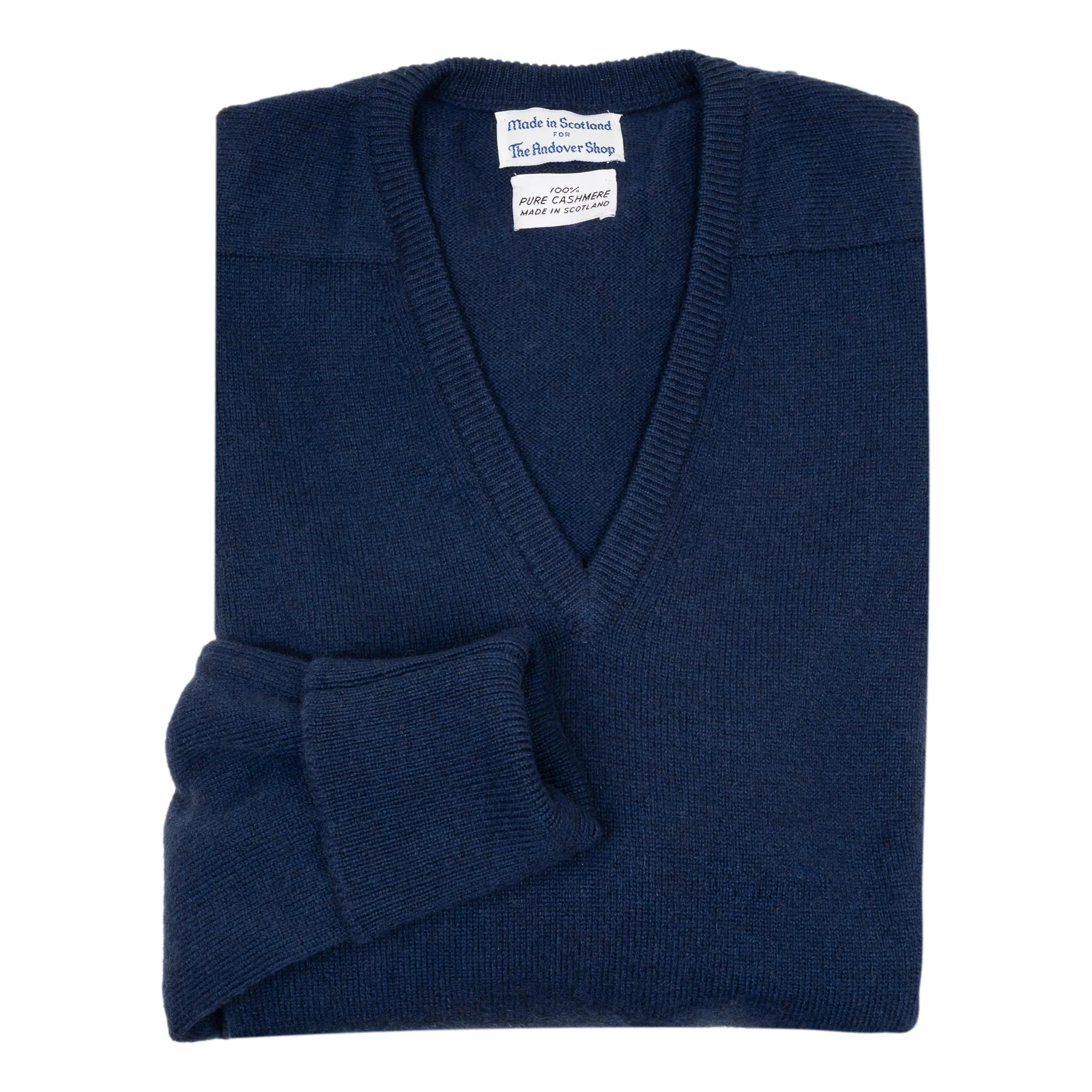 Cashmere V-Neck Sweater - Image 8