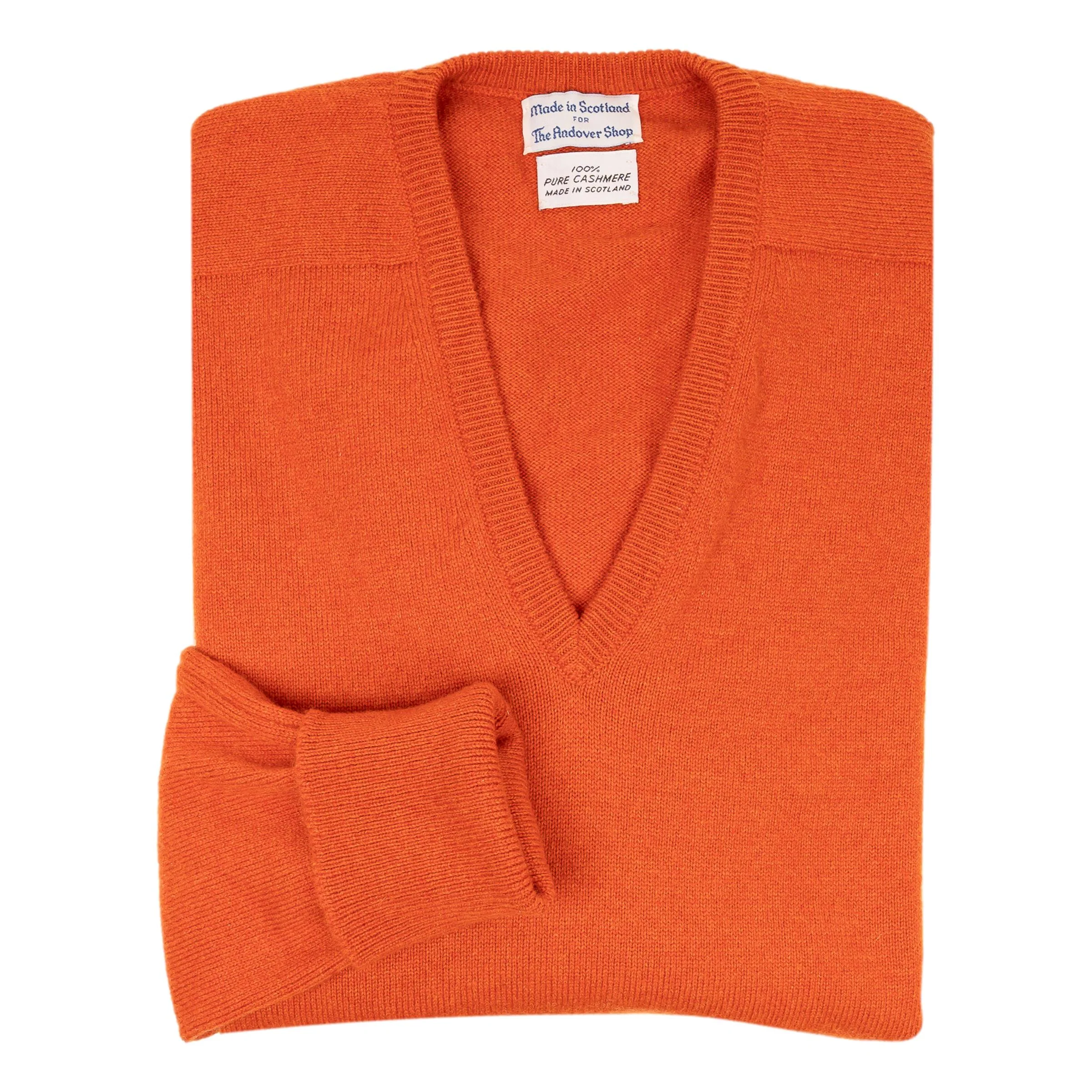 Cashmere V-Neck Sweater - Image 9