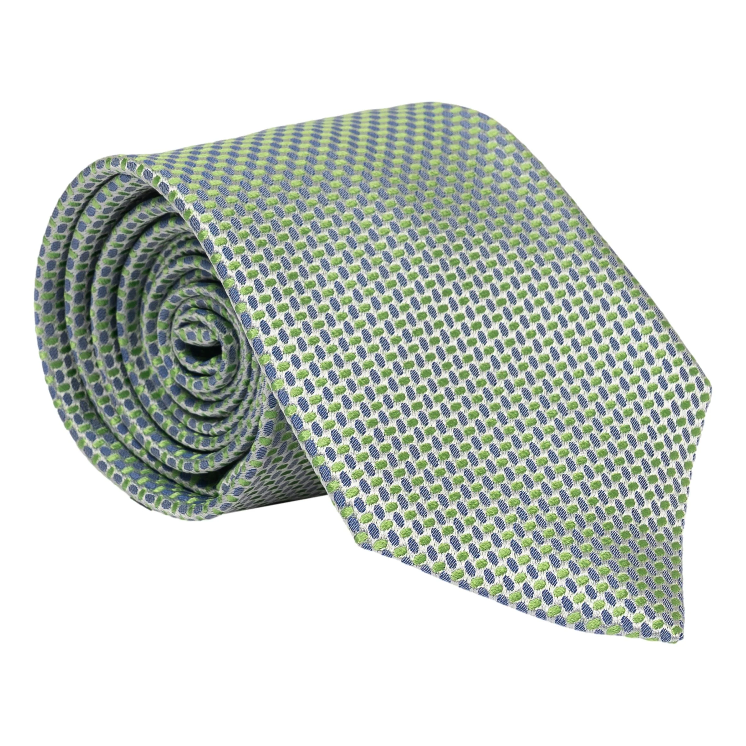 Catania Woven Silk Tie - Image 3
