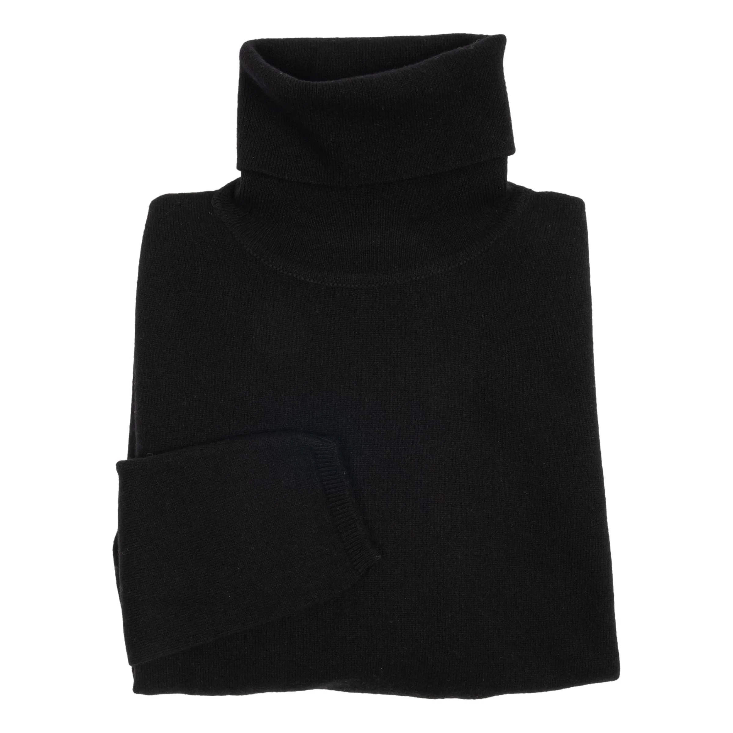 Charlotte Roll Collar Cashmere Sweater - Image 4