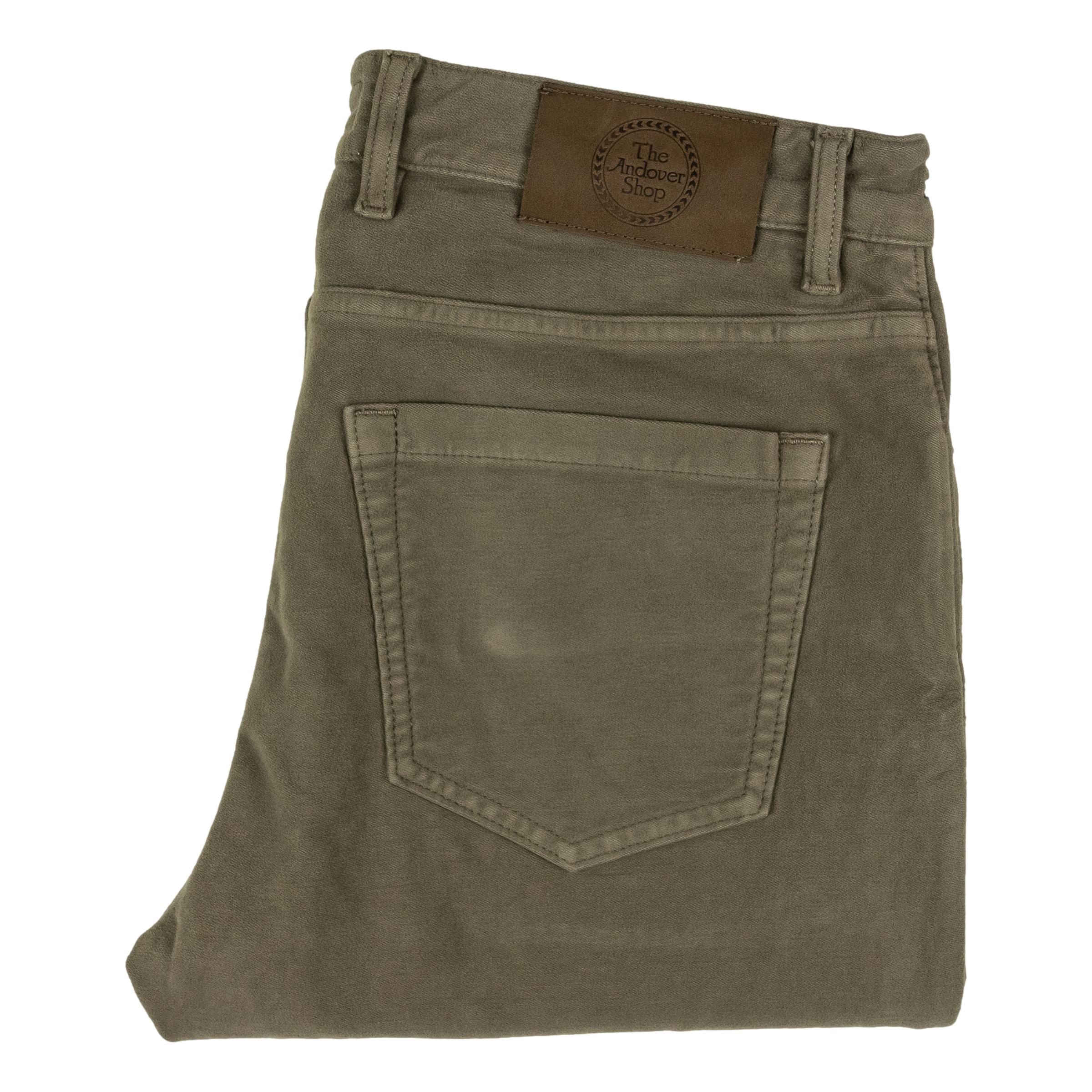 Chicago 5-Pocket Cotton Moleskin Trouser - Image 8