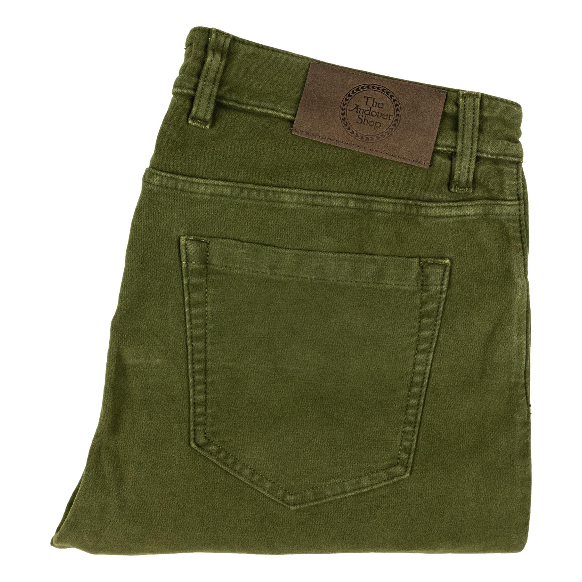 Chicago 5-Pocket Cotton Moleskin Trouser - Image 9