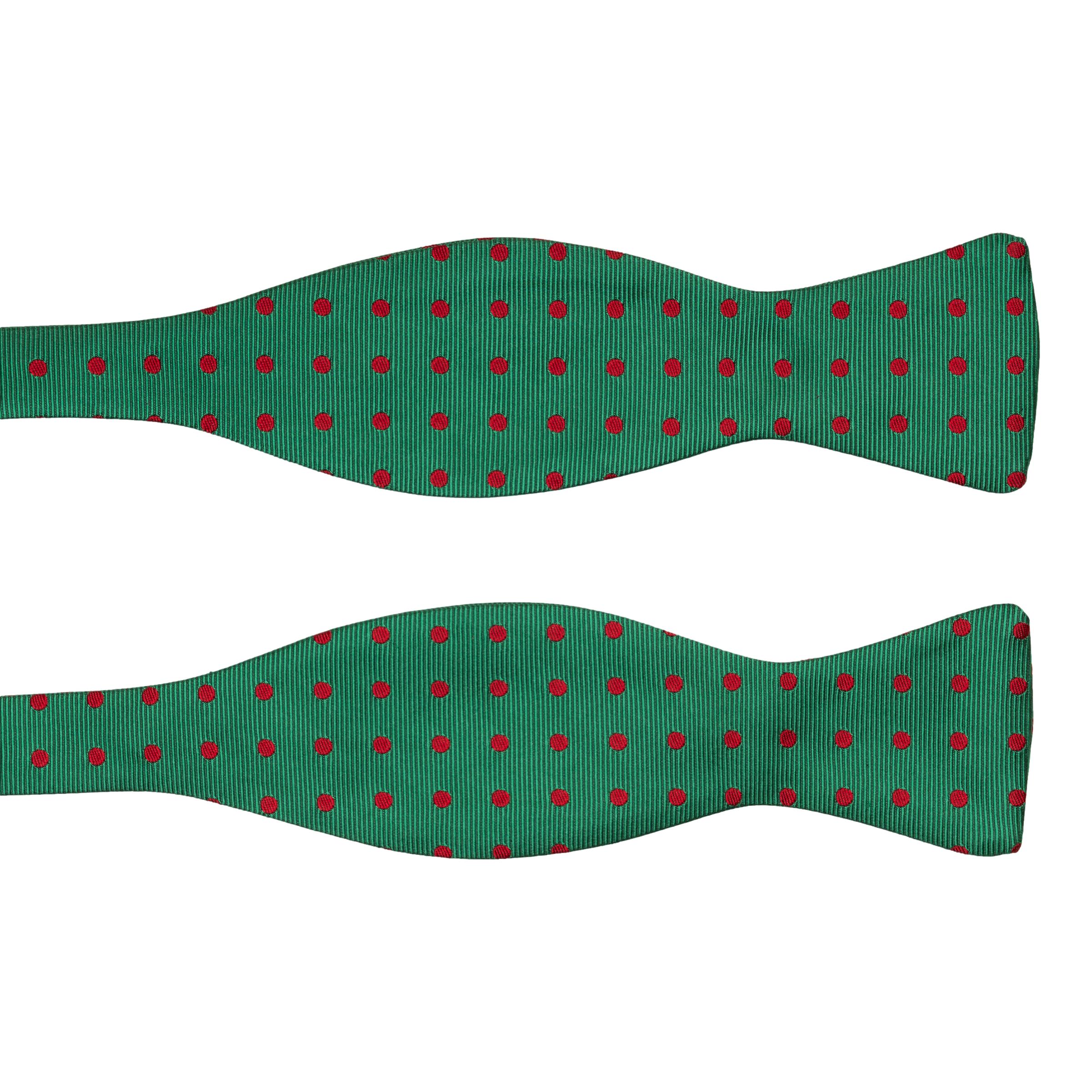 Christmas Polka Dot Bow Tie - Image 3