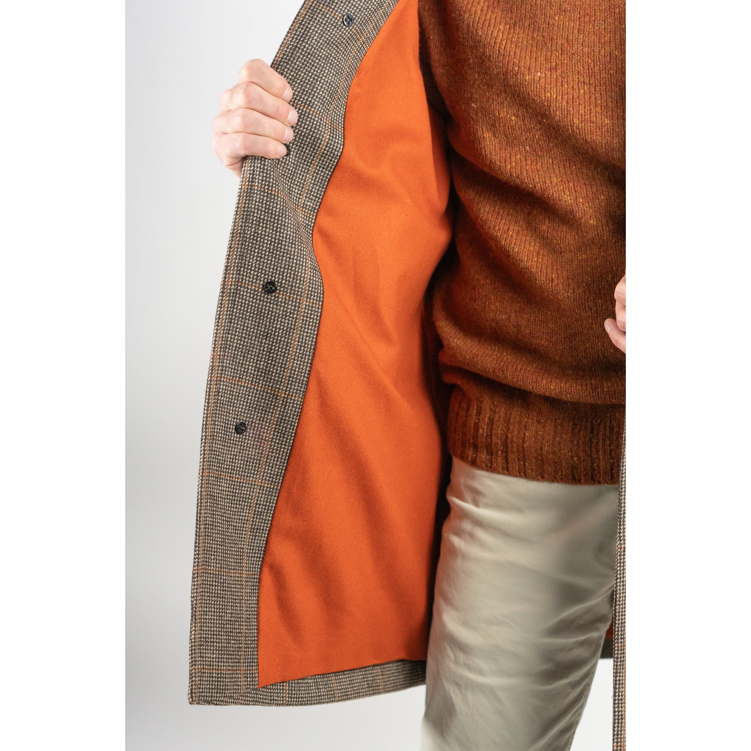 Chrysalis New Quantock Tweed Walking Coat - Image 4