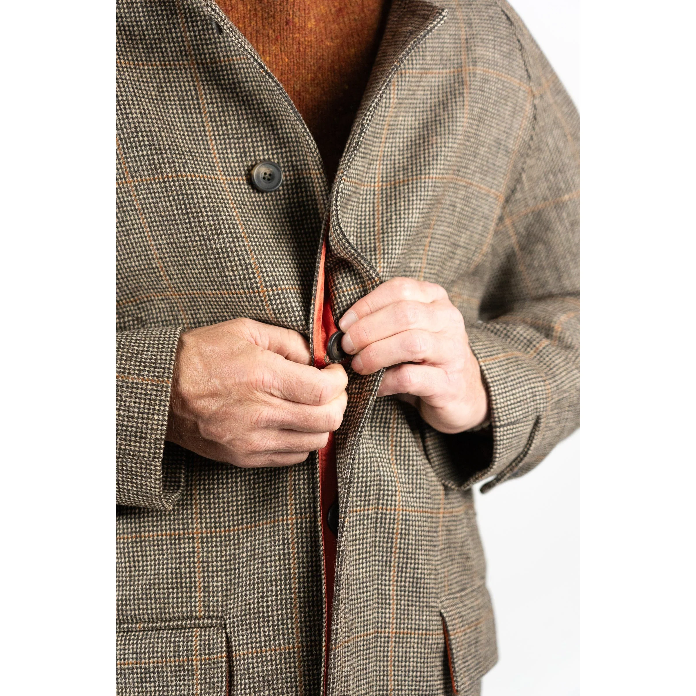Chrysalis New Quantock Tweed Walking Coat - Image 6