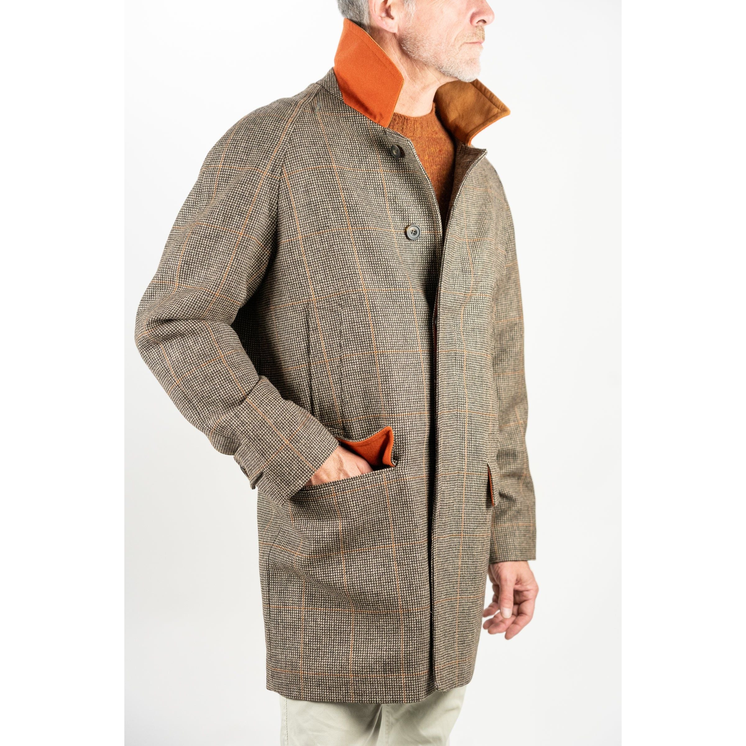 Chrysalis New Quantock Tweed Walking Coat - Image 7