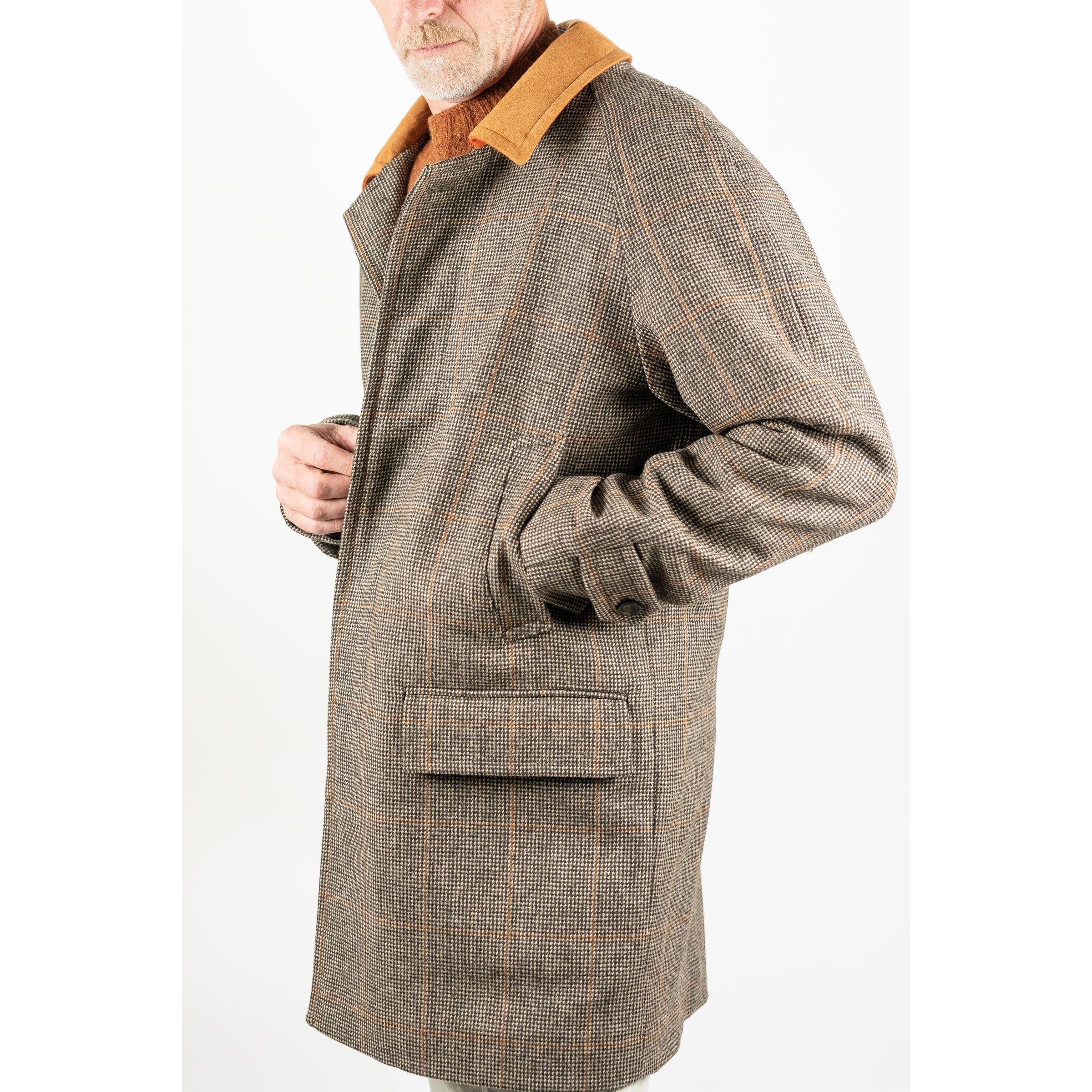 Chrysalis New Quantock Tweed Walking Coat - Image 9