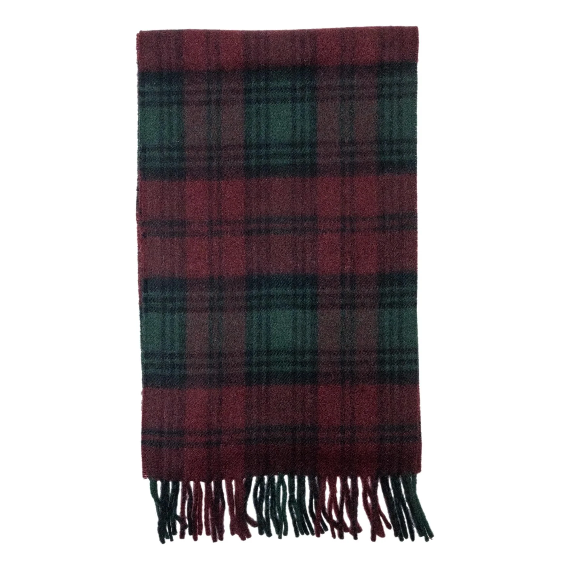 Classic 100% Plaid Cashmere Scarf - Image 7