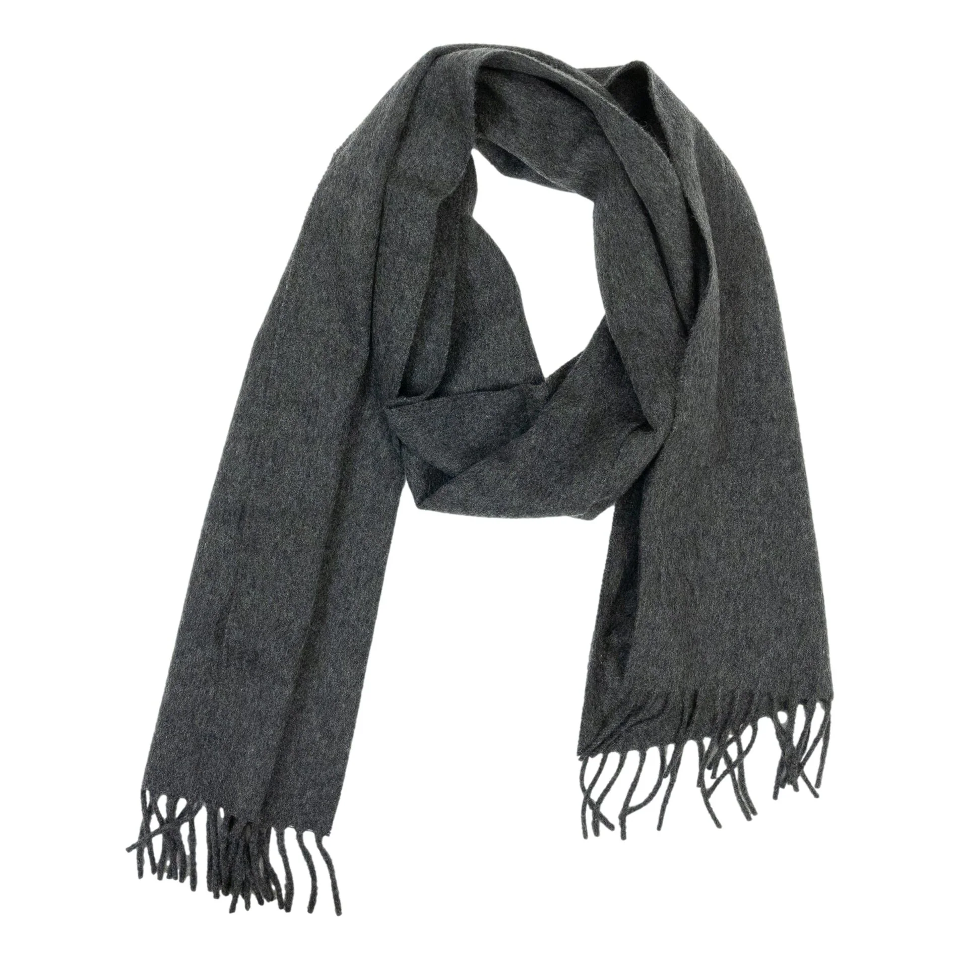 Classic 100% Solid Cashmere Scarf - Image 10