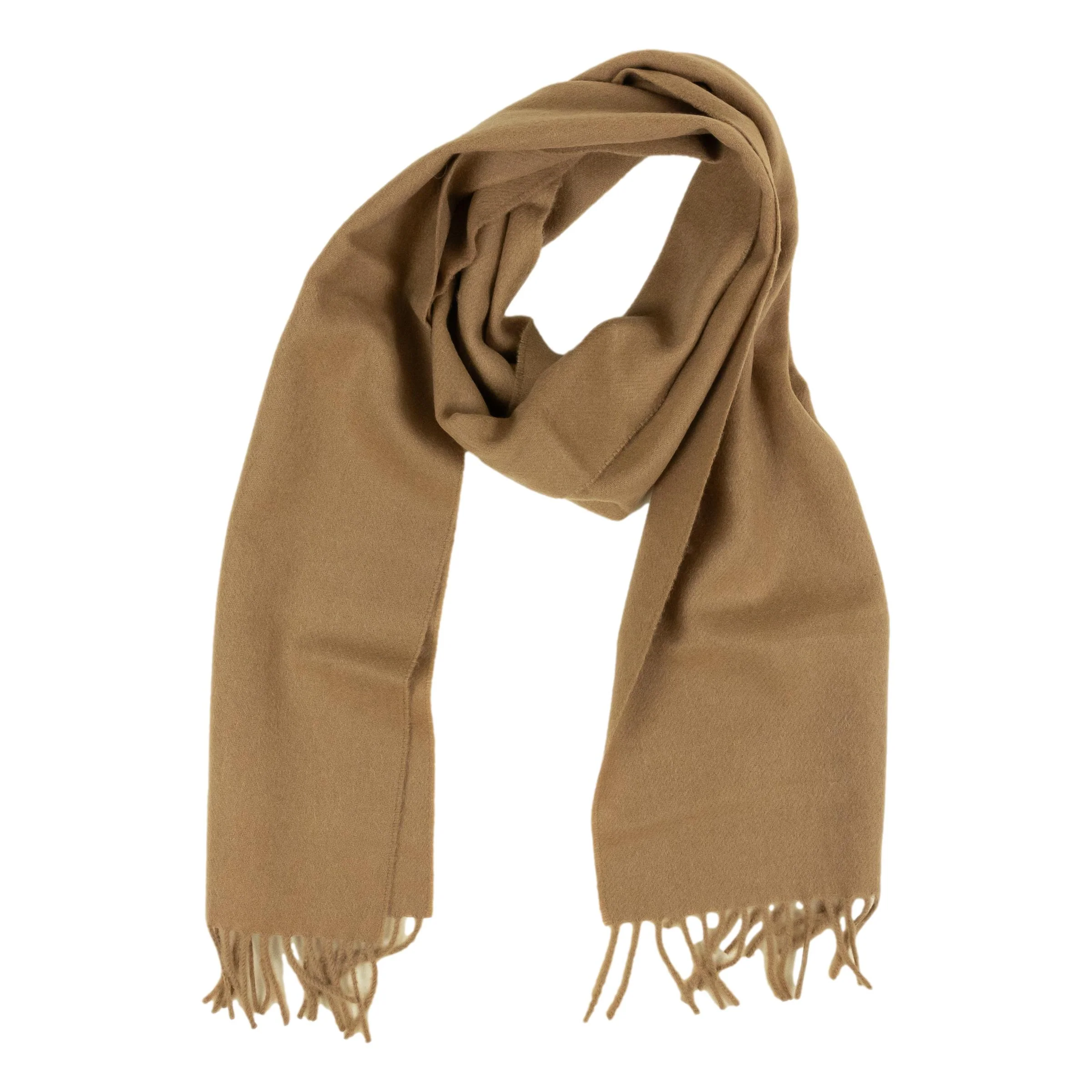 Classic 100% Solid Cashmere Scarf - Image 3