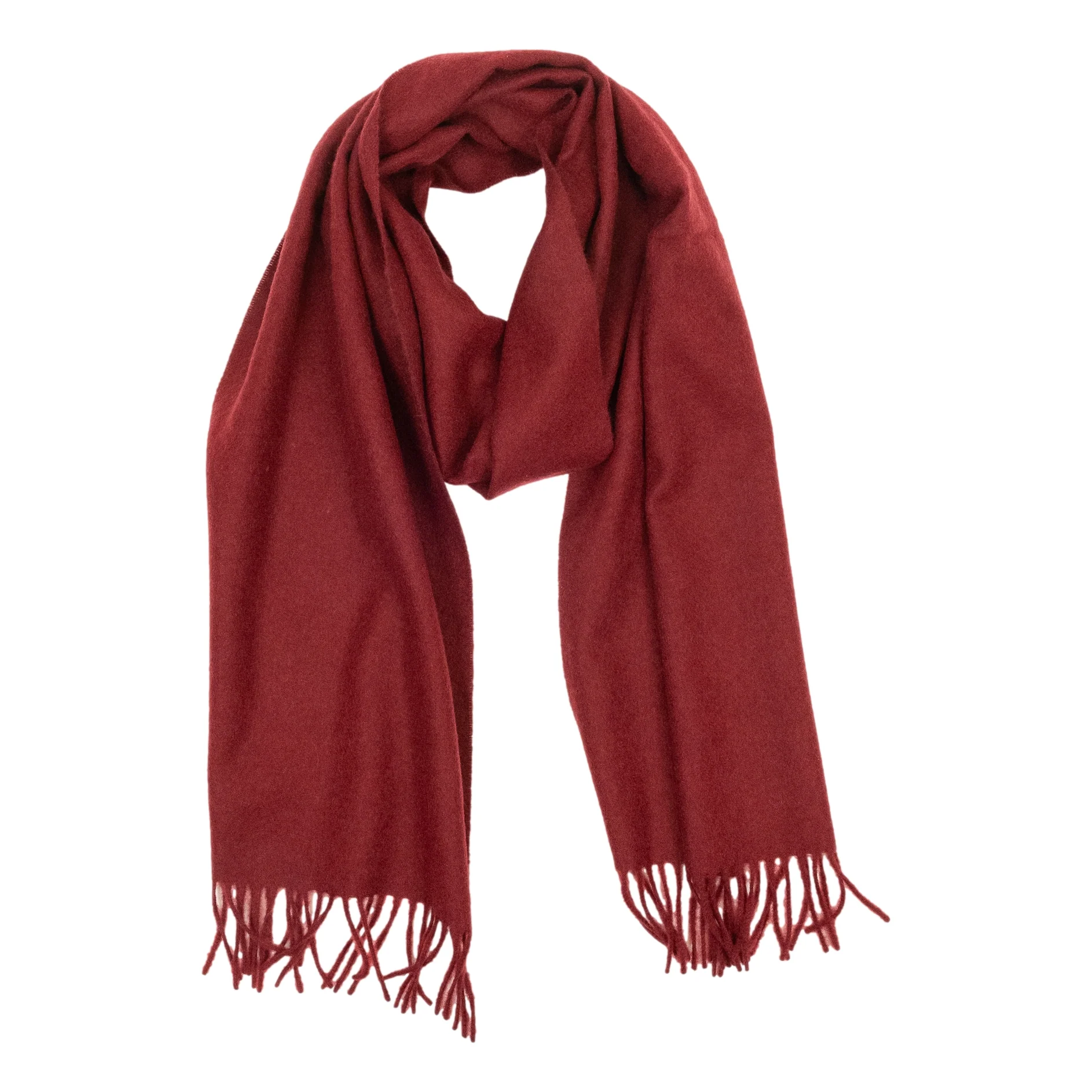 Classic 100% Solid Cashmere Scarf - Image 6