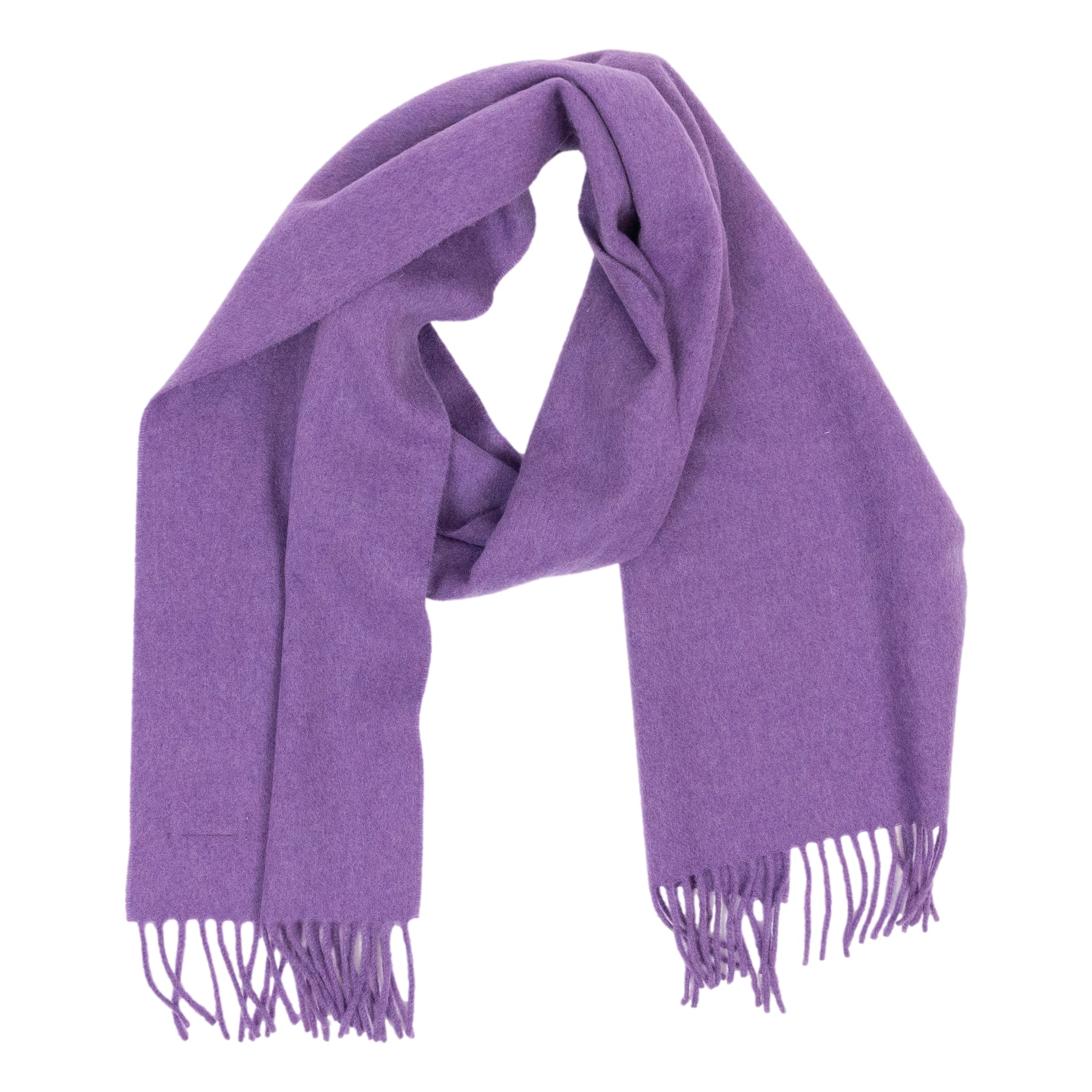Classic 100% Solid Cashmere Scarf - Image 9