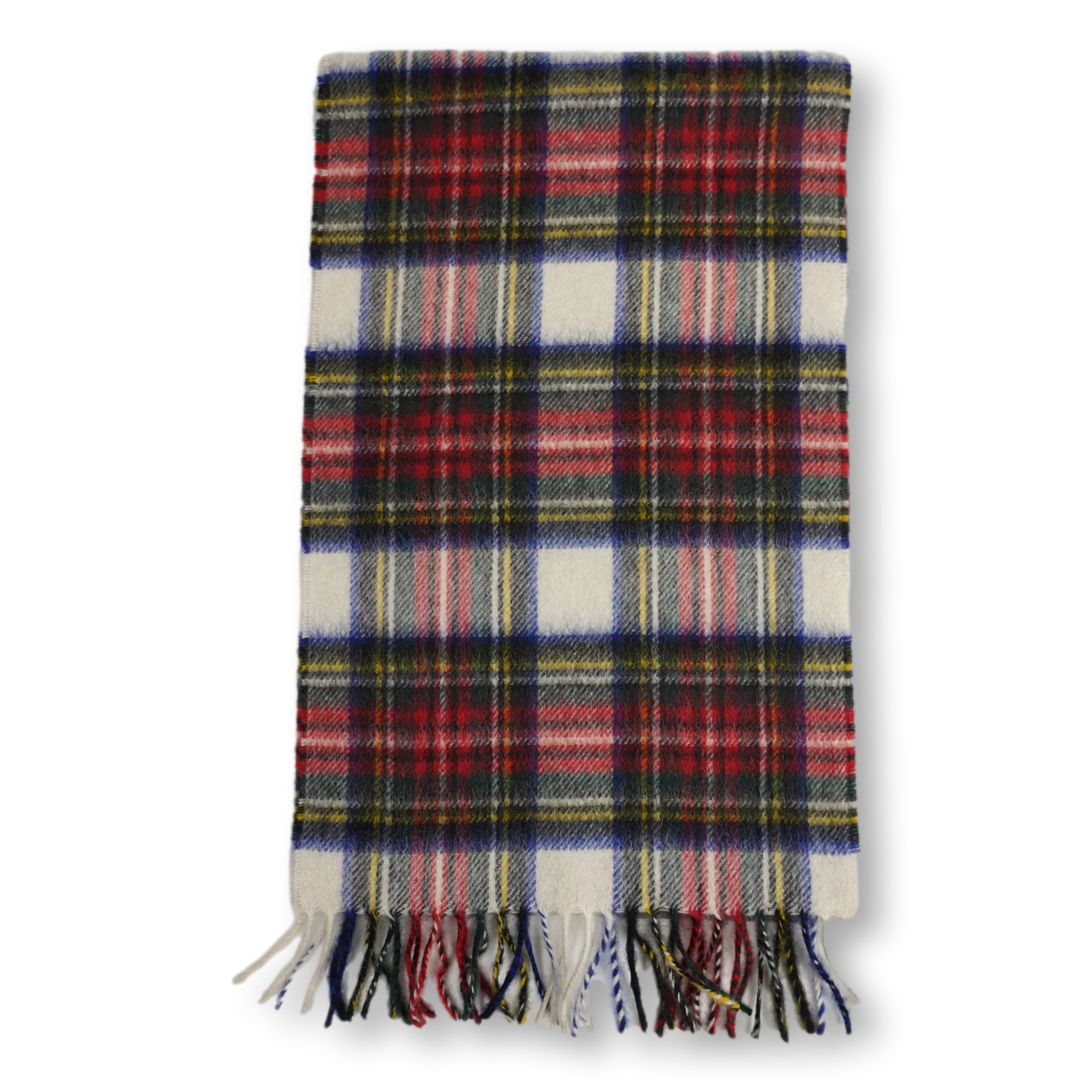 Classic 100% Tartan Cashmere Scarf - Image 3