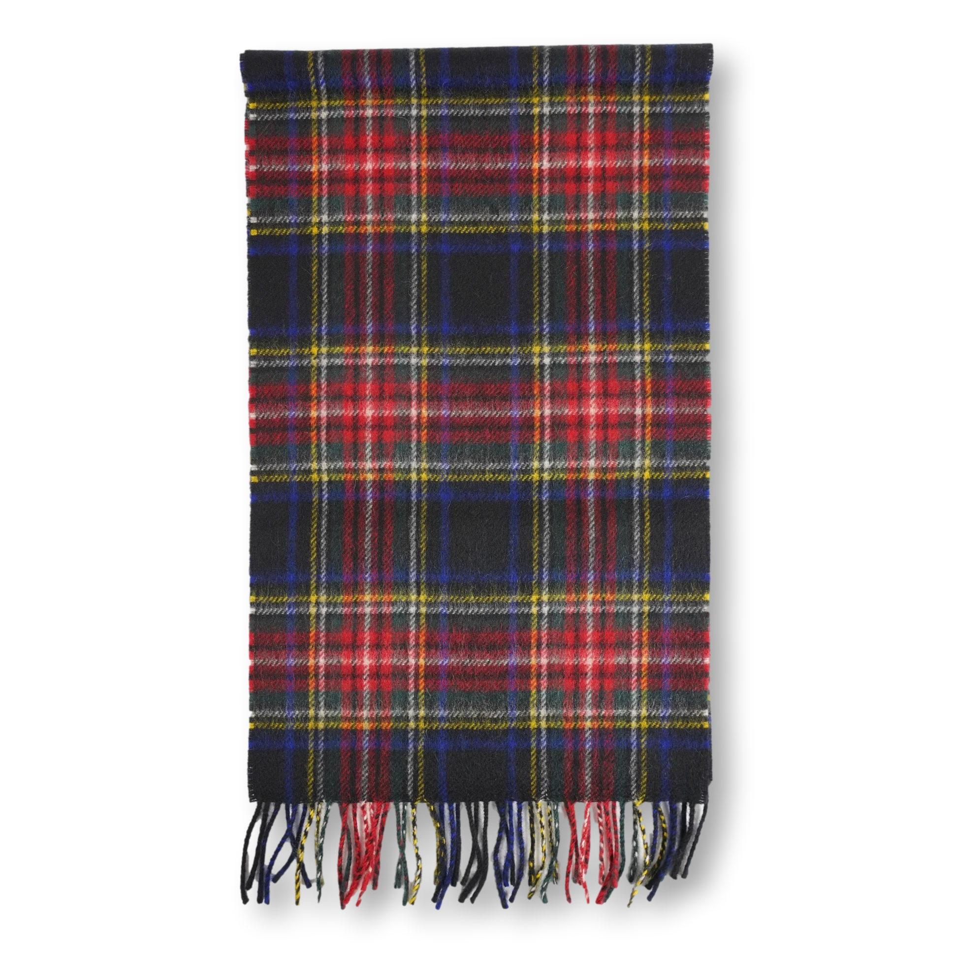Classic 100% Tartan Cashmere Scarf - Image 4