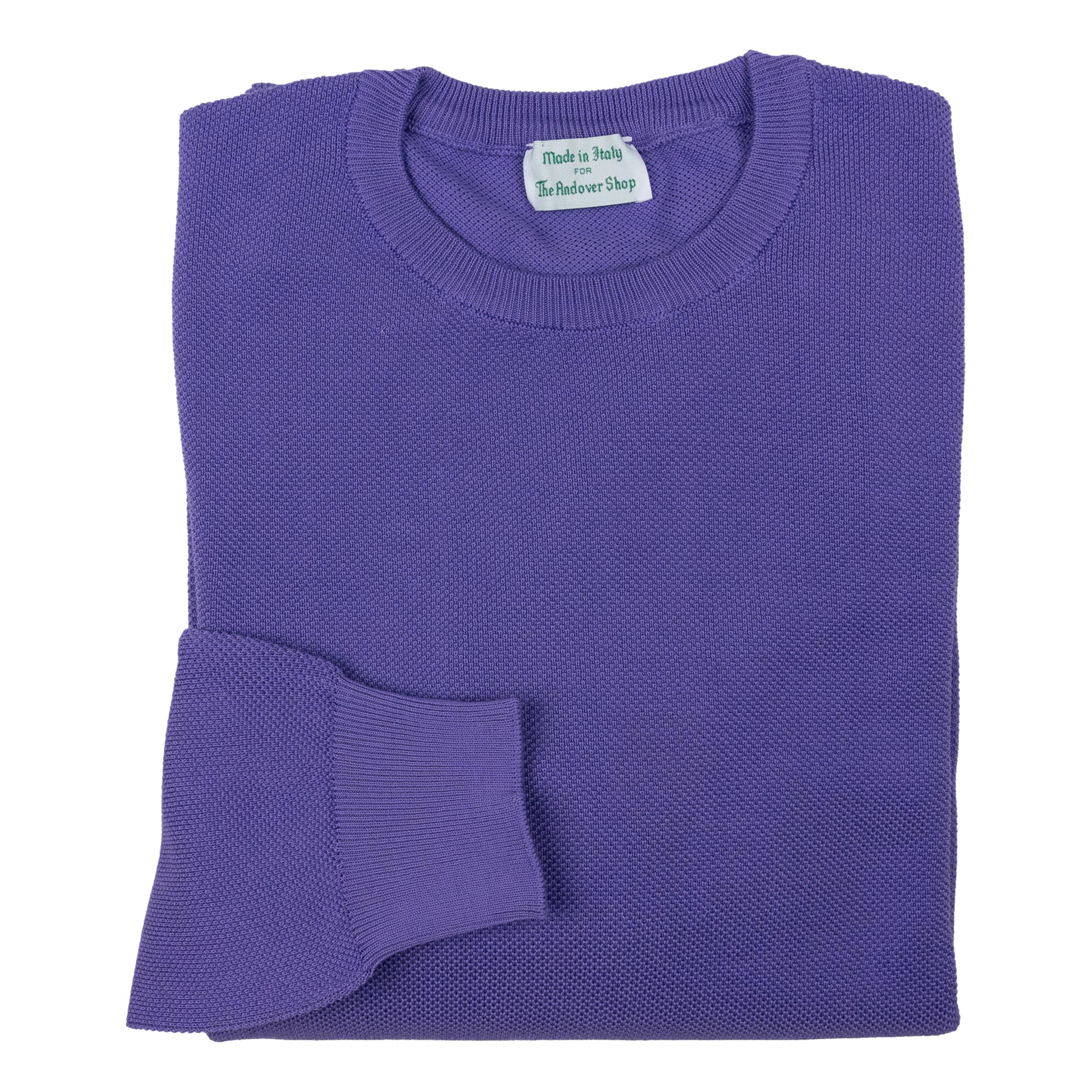 Cliff Pique Knit Crew Neck Sweater - Image 3
