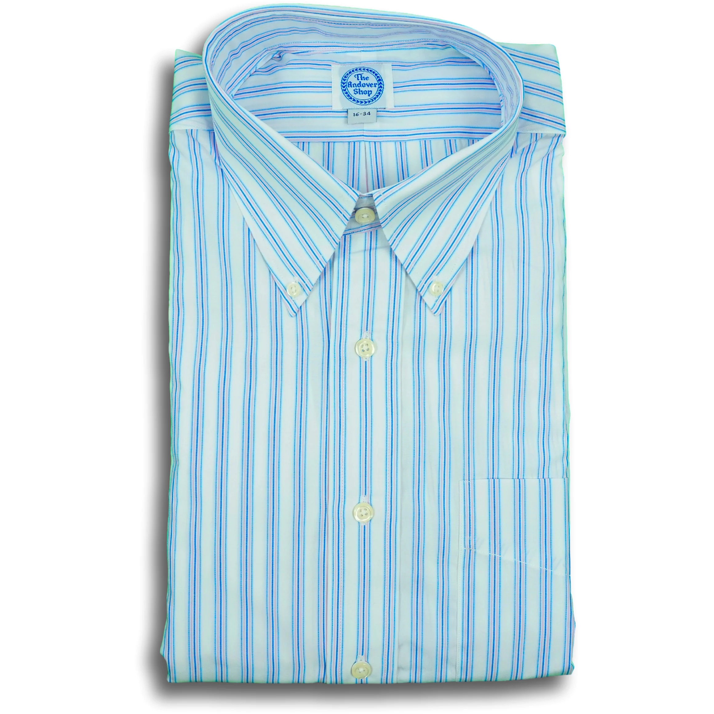 Cluster Stripe Button Down Dress Shirt - Image 3