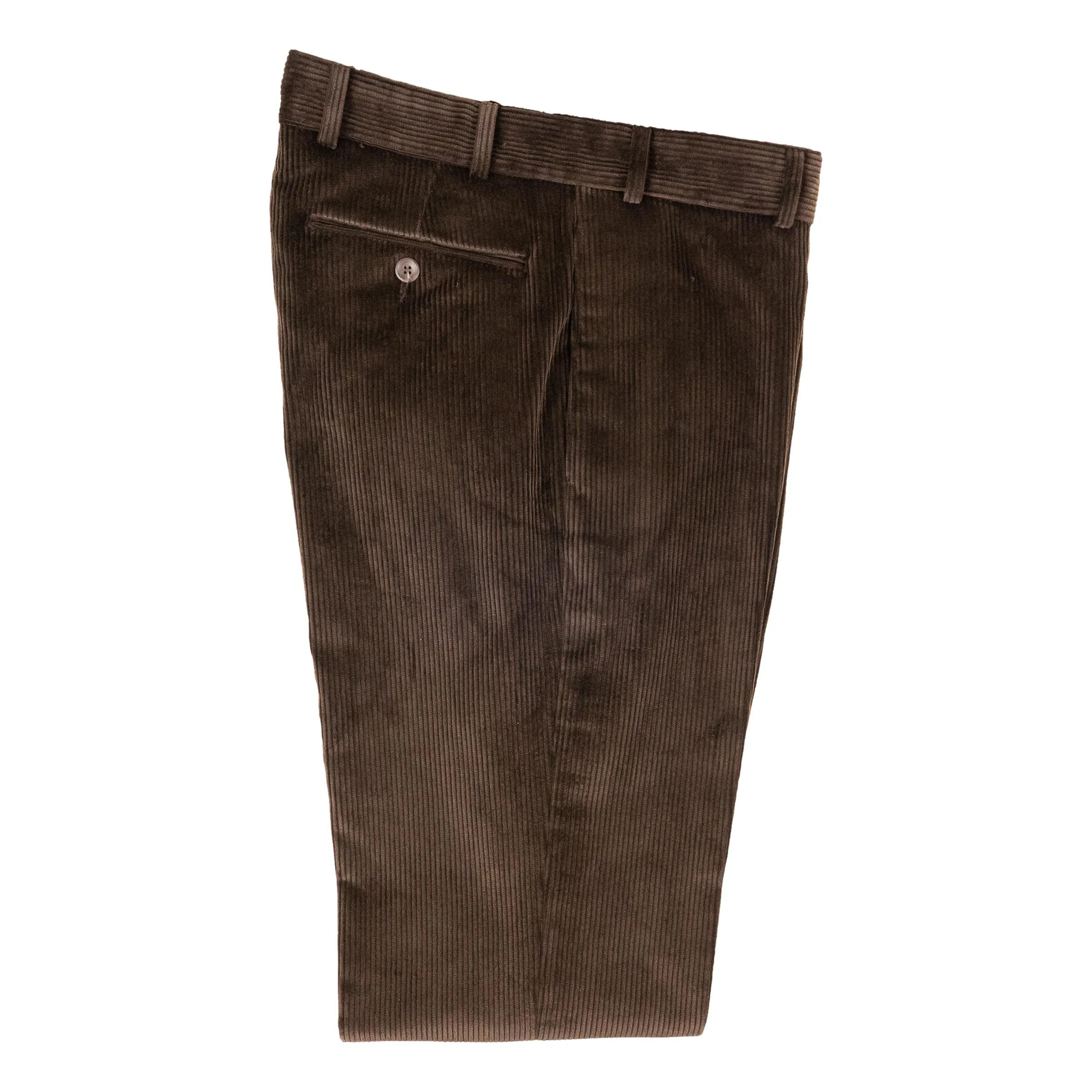 Cambridge Fit Corduroy Plain Front Trouser - Image 4