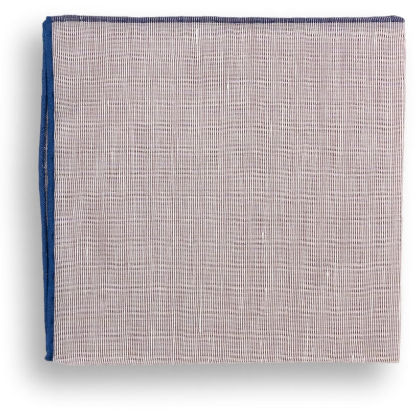 Cotton and Linen Blend Pocket Square - Image 4