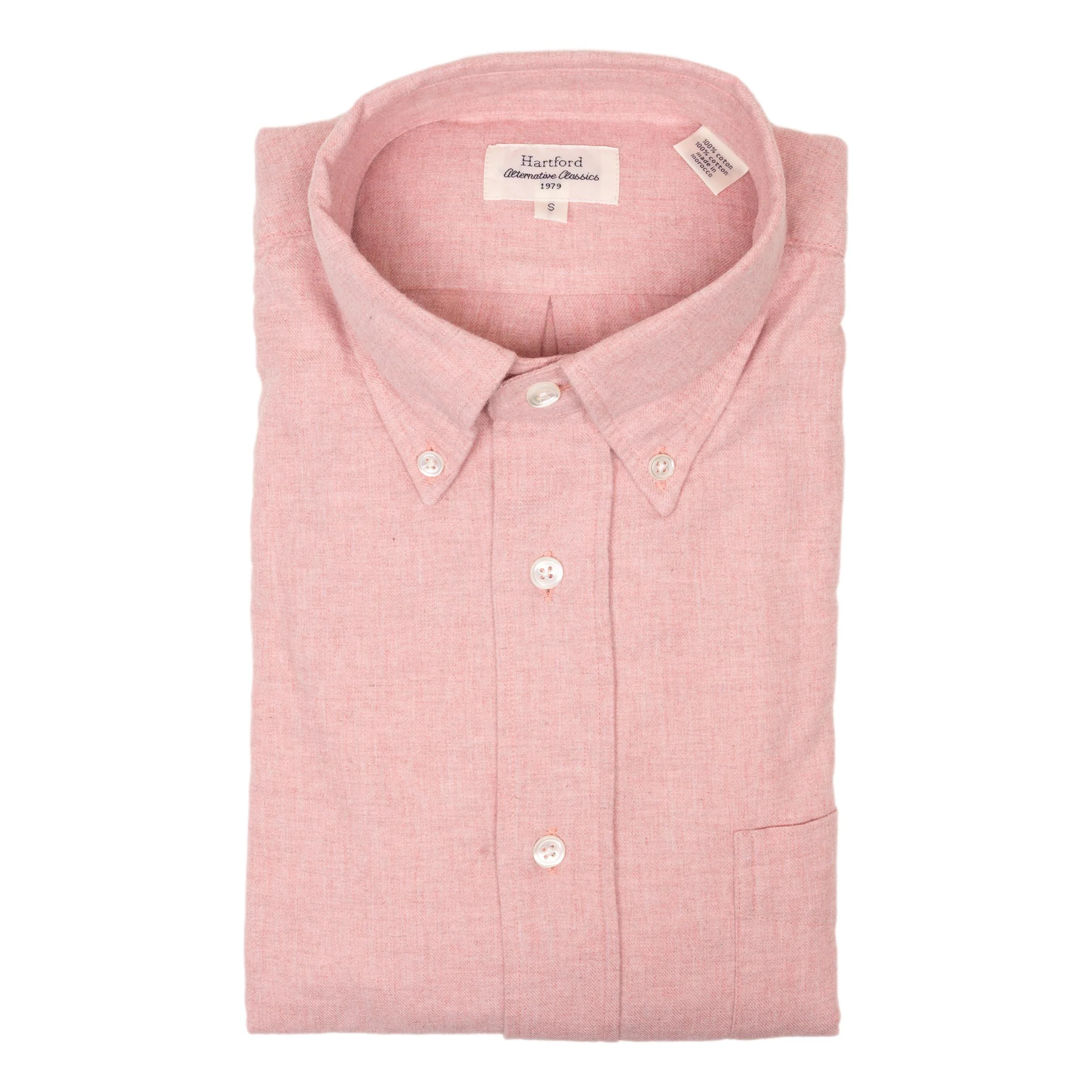 Cotton Flannel Button Down Sport Shirt - Image 2