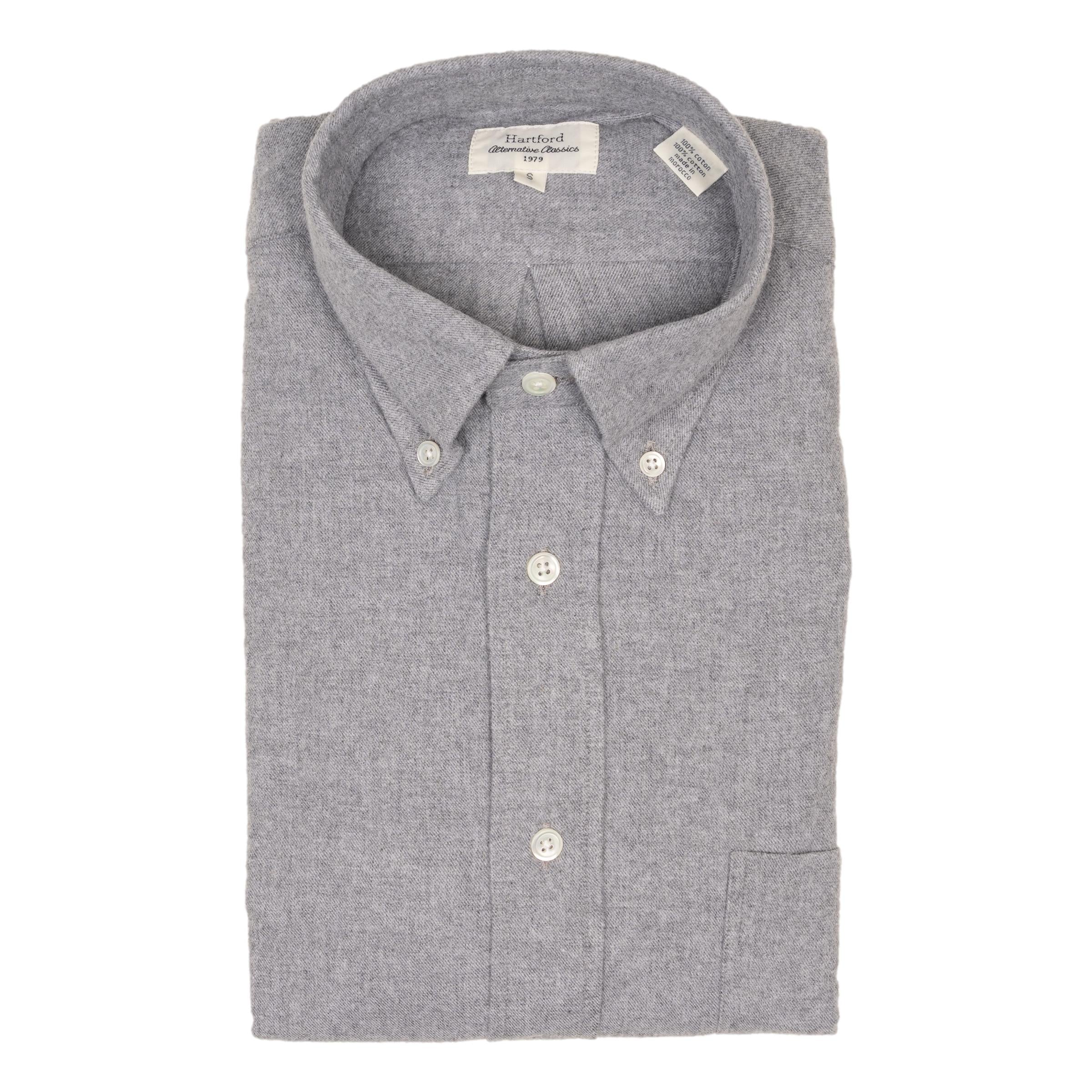 Cotton Flannel Button Down Sport Shirt - Image 4