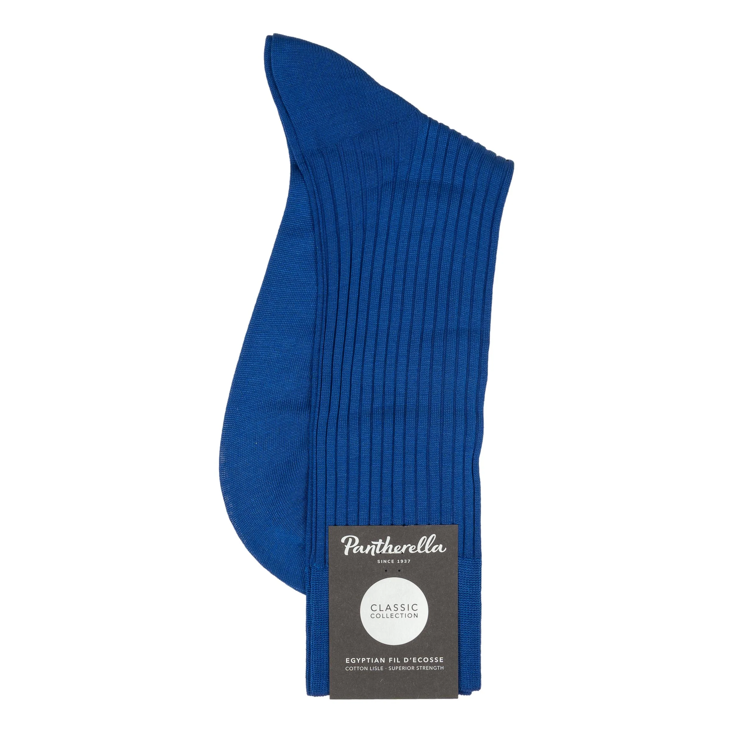Danvers 5x3 Rib Cotton Lisle Dress Socks - Image 3